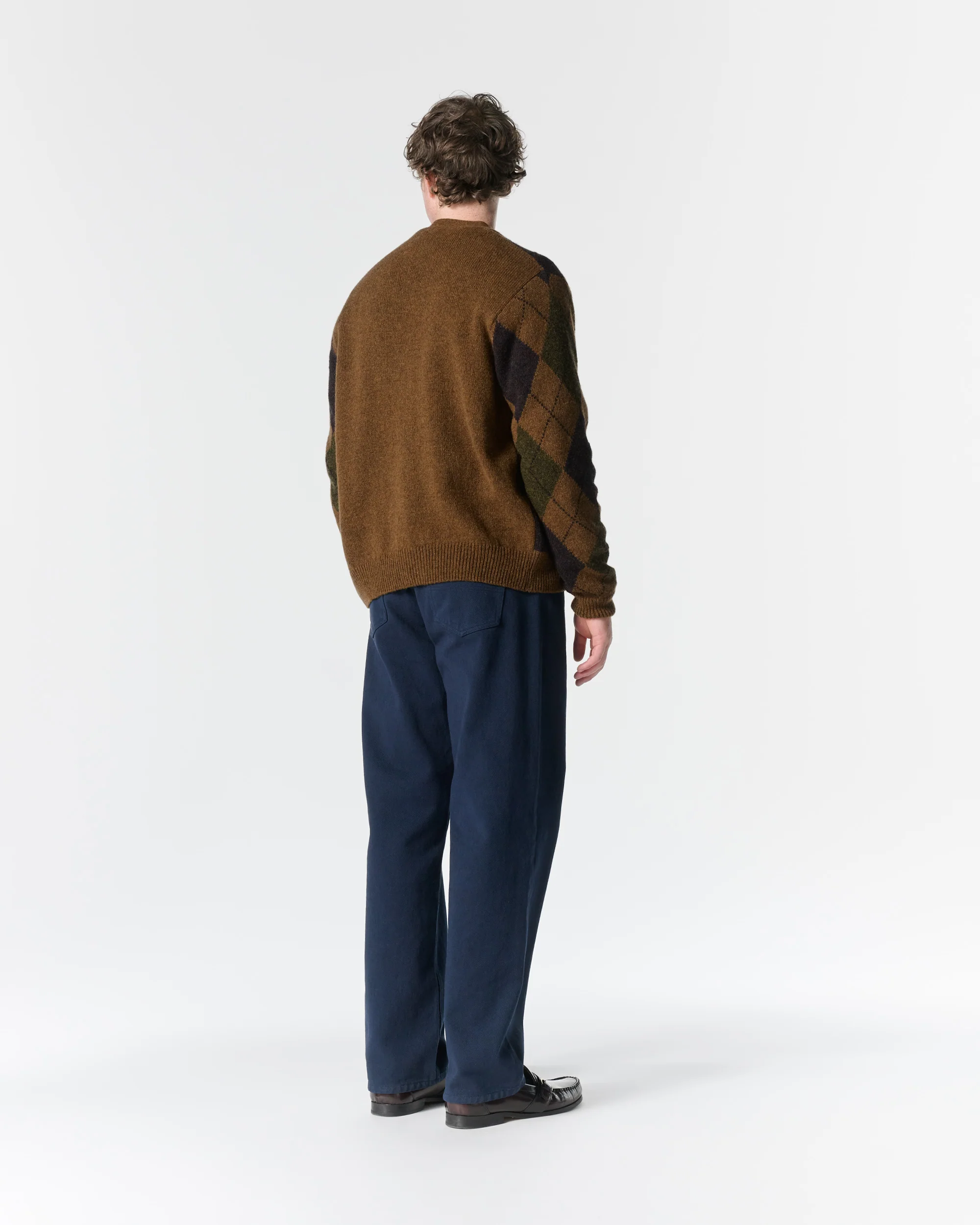 Argyle Shetland Cardigan - Image 5