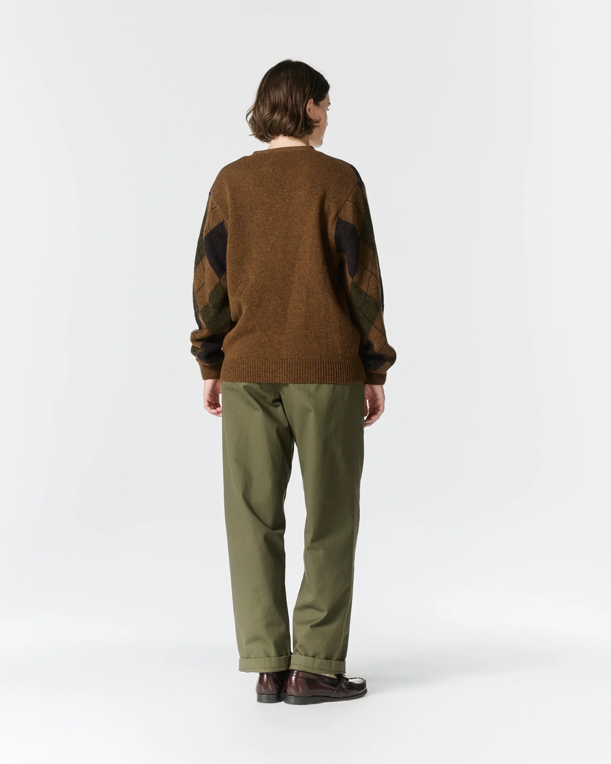 Argyle Shetland Cardigan - Image 7