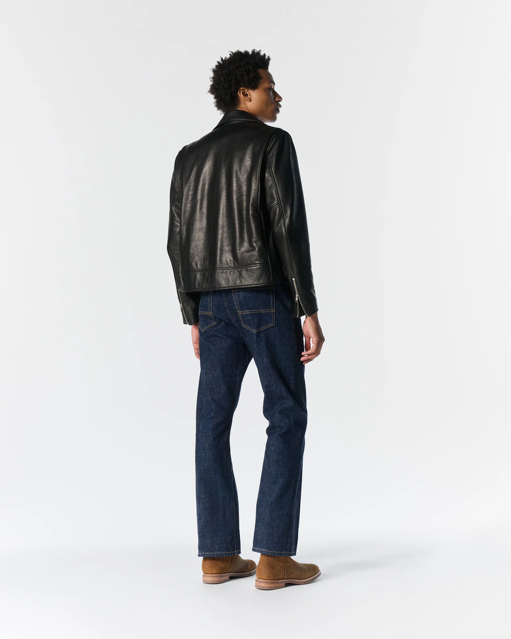 Leather Cruiser Jacket - Image 6