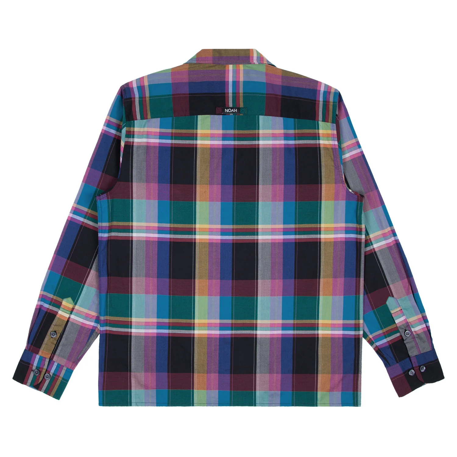 Black Madras Plaid Shirt - Image 2