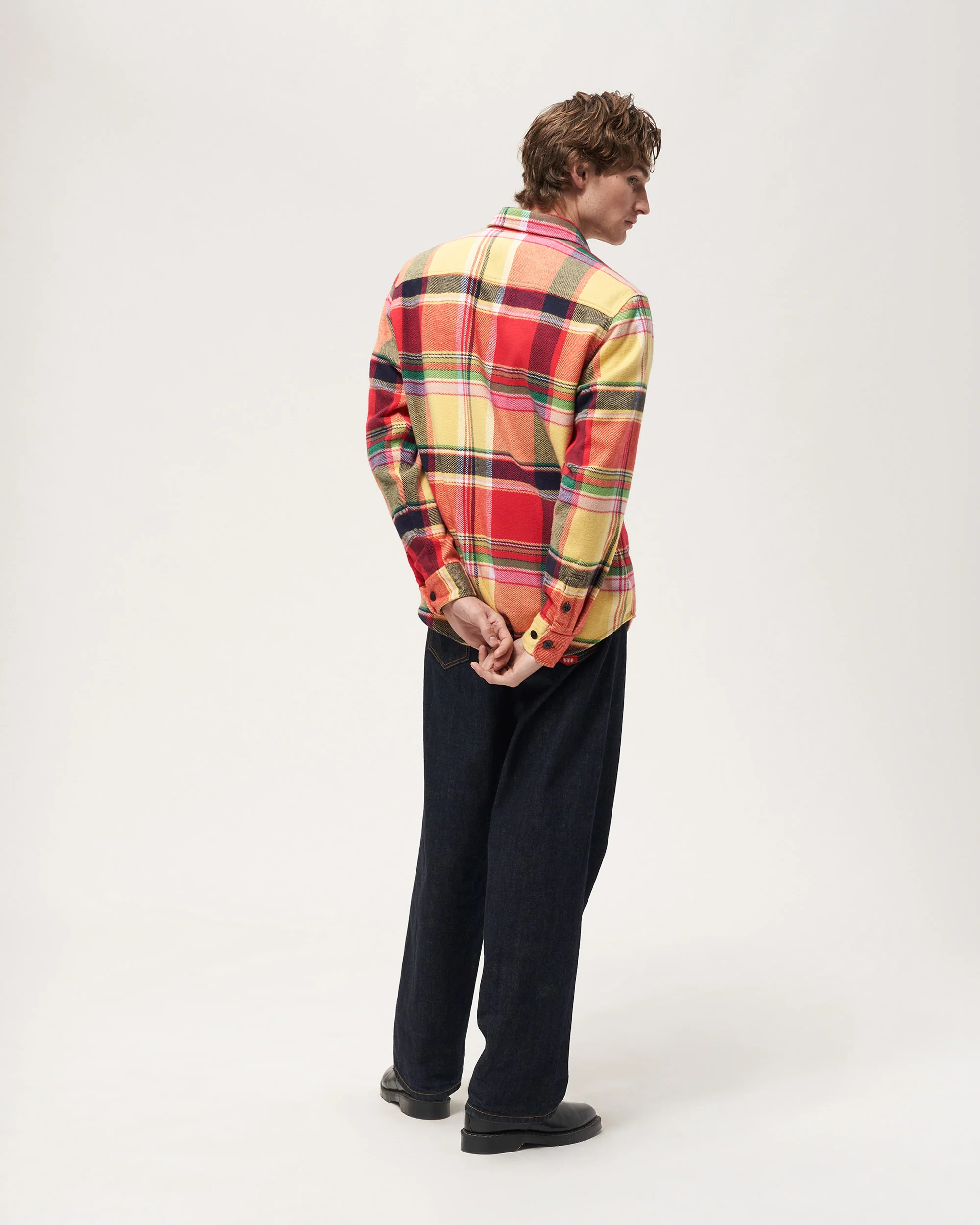 Bright Plaid Heavyweight Flannel - Image 6