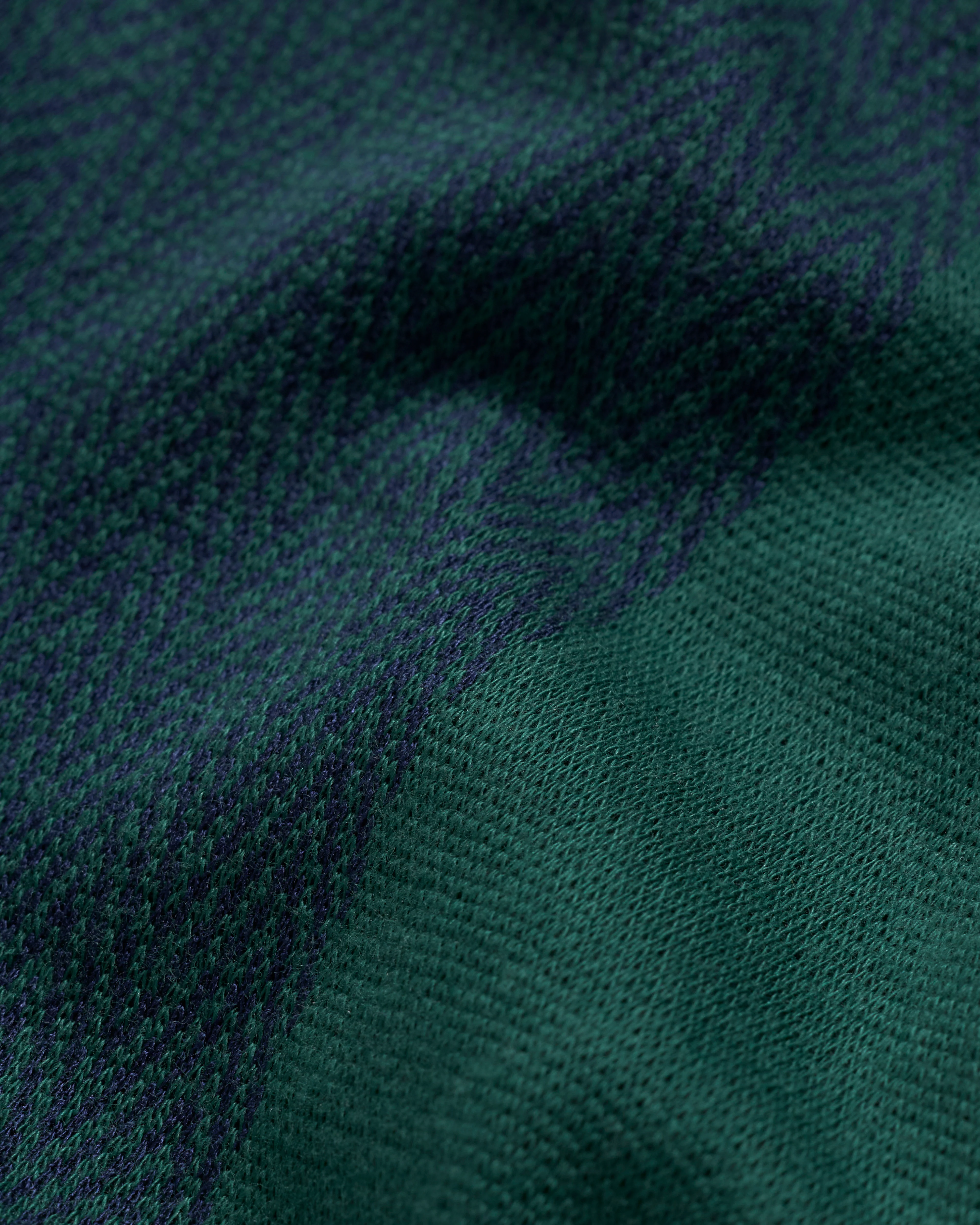 Buffalo Plaid Zip Polo - Image 4