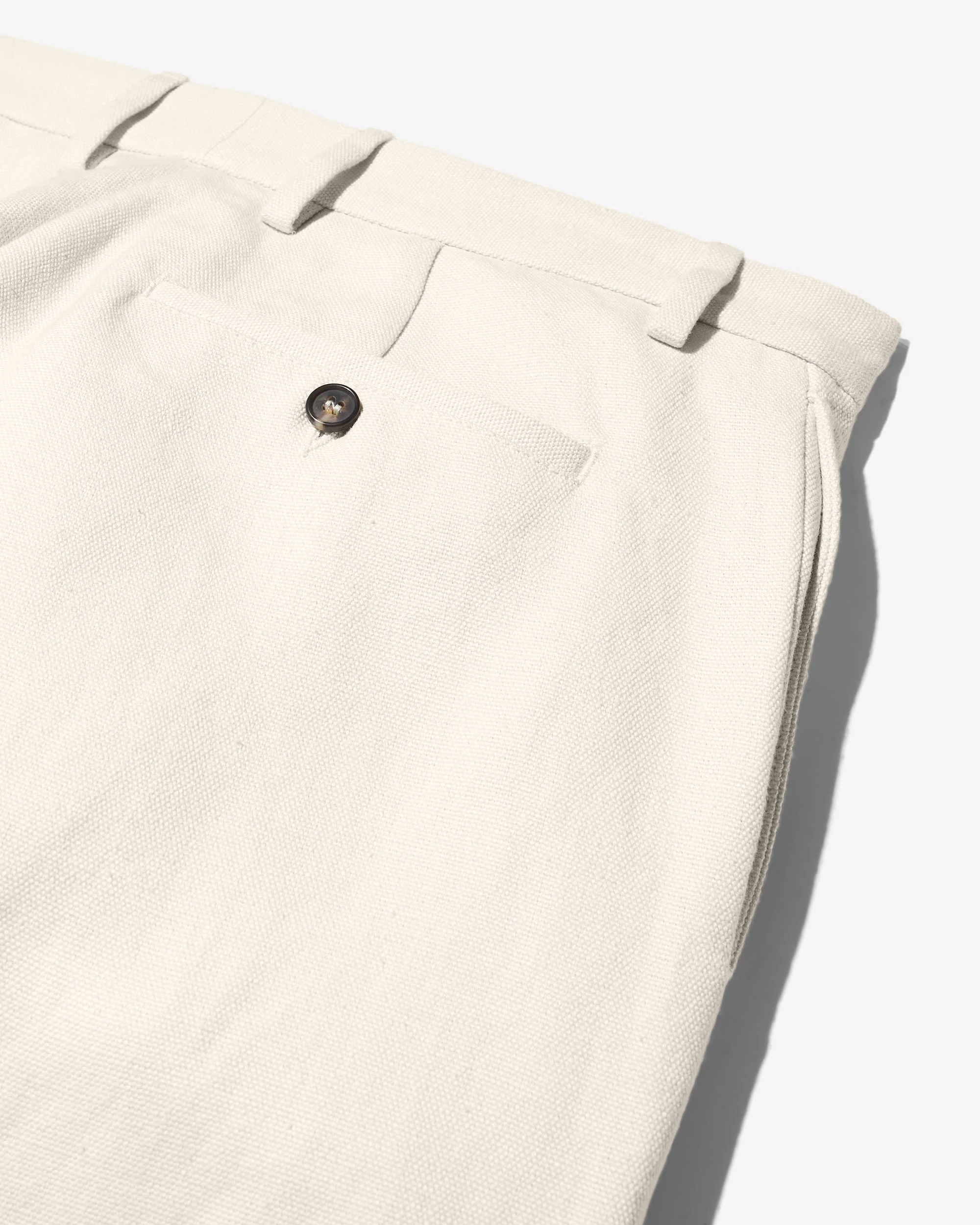 Canvas Single Pleat Trouser - Image 4
