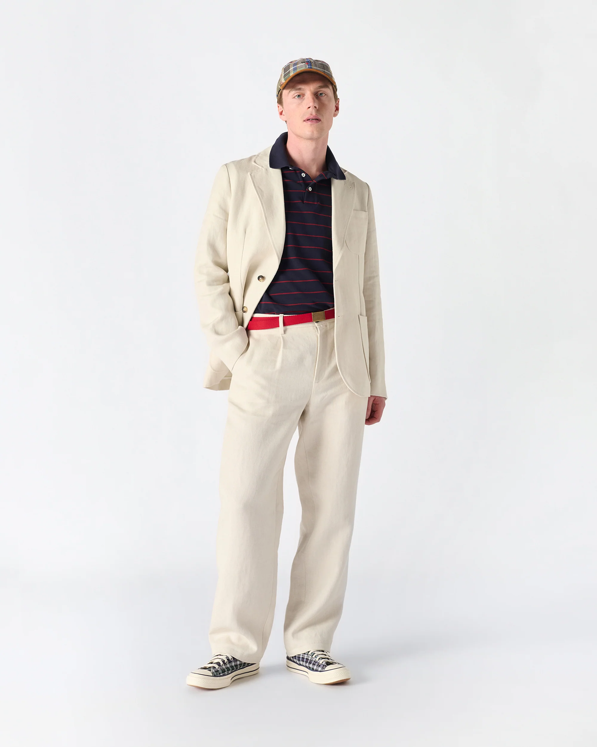 Canvas Single Pleat Trouser - Image 5
