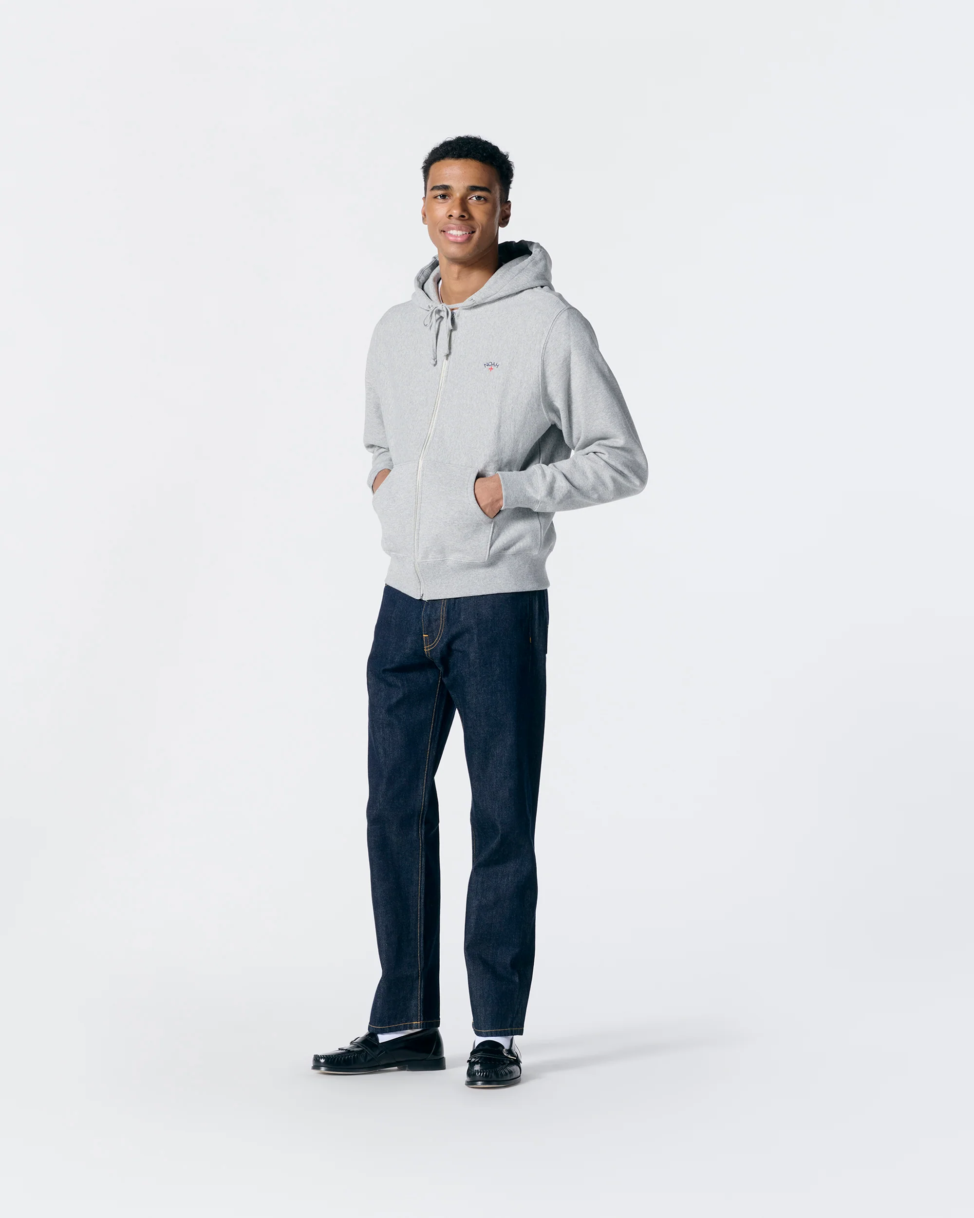 Classic Lightweight Zip-Up Hoodie - Image 7