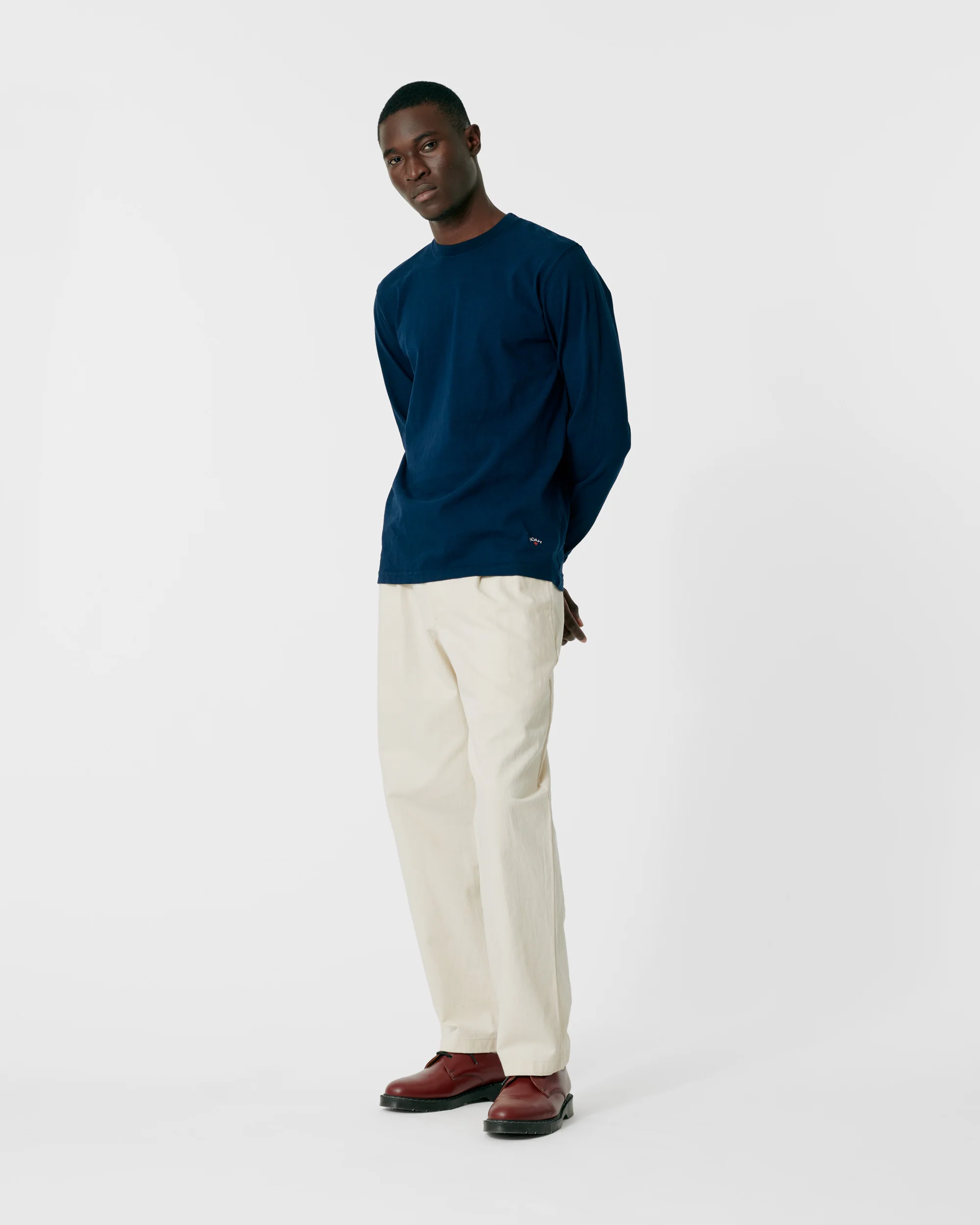 Classic Long Sleeve Recycled Cotton Tee - Image 7