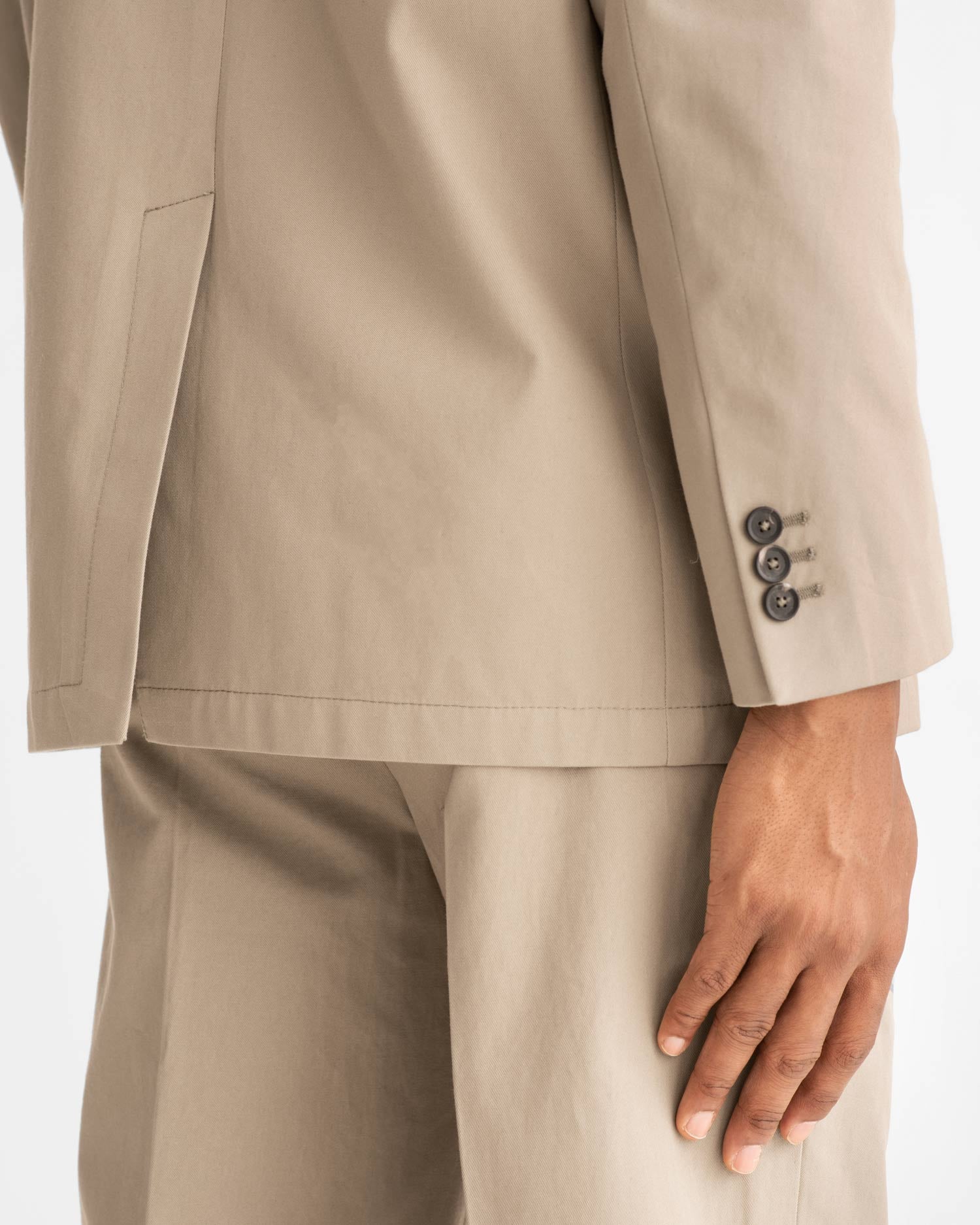 Cotton Double Breasted Jacket - Image 10