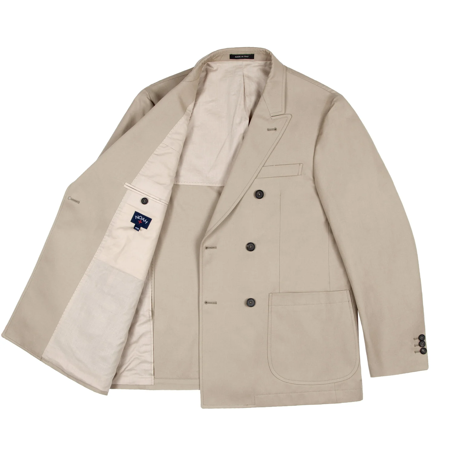Cotton Double Breasted Jacket - Image 11