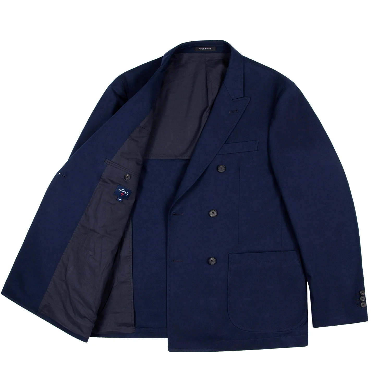 Cotton Double Breasted Jacket - Image 12
