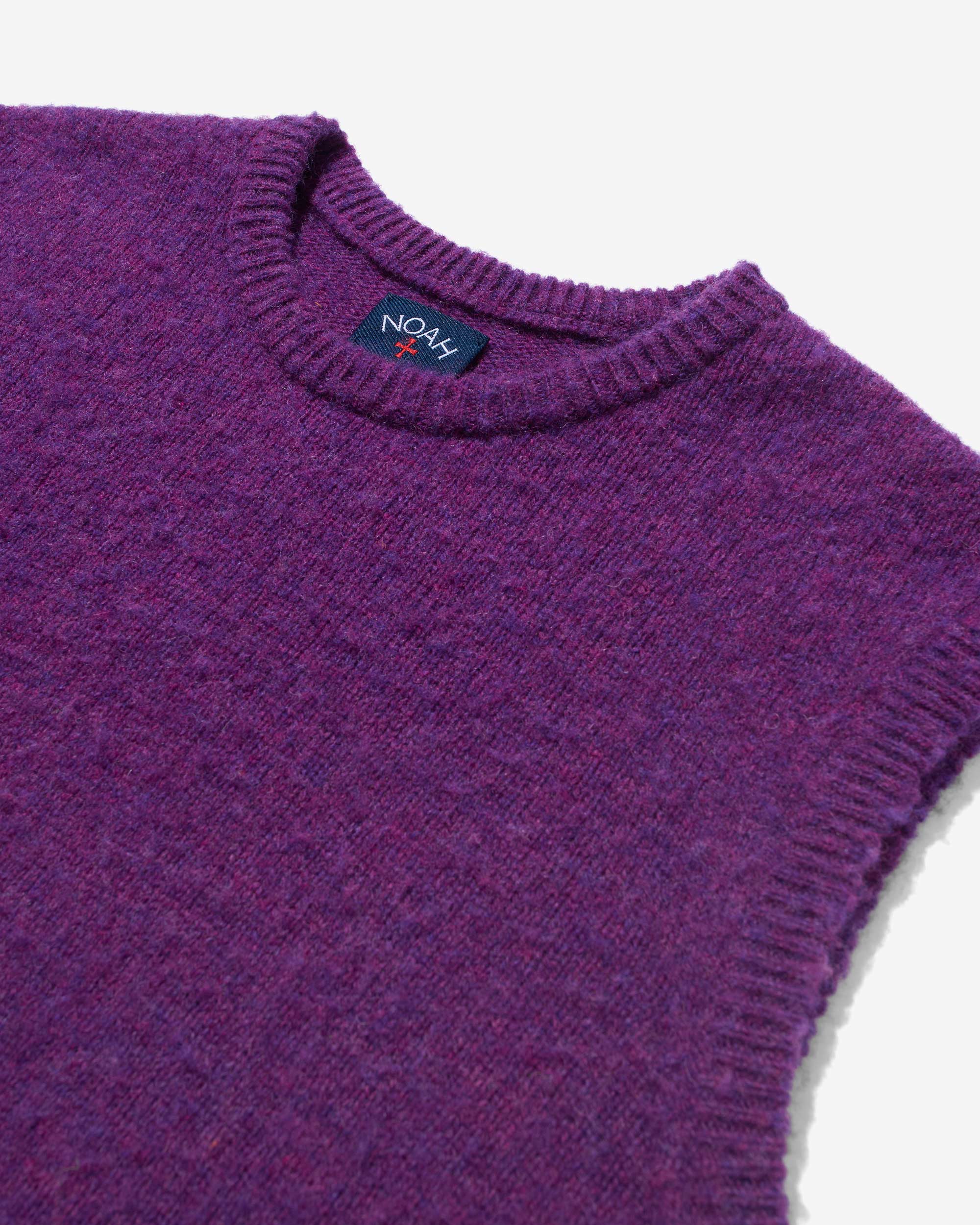 Crewneck Shetland Sweater Vest - Image 4