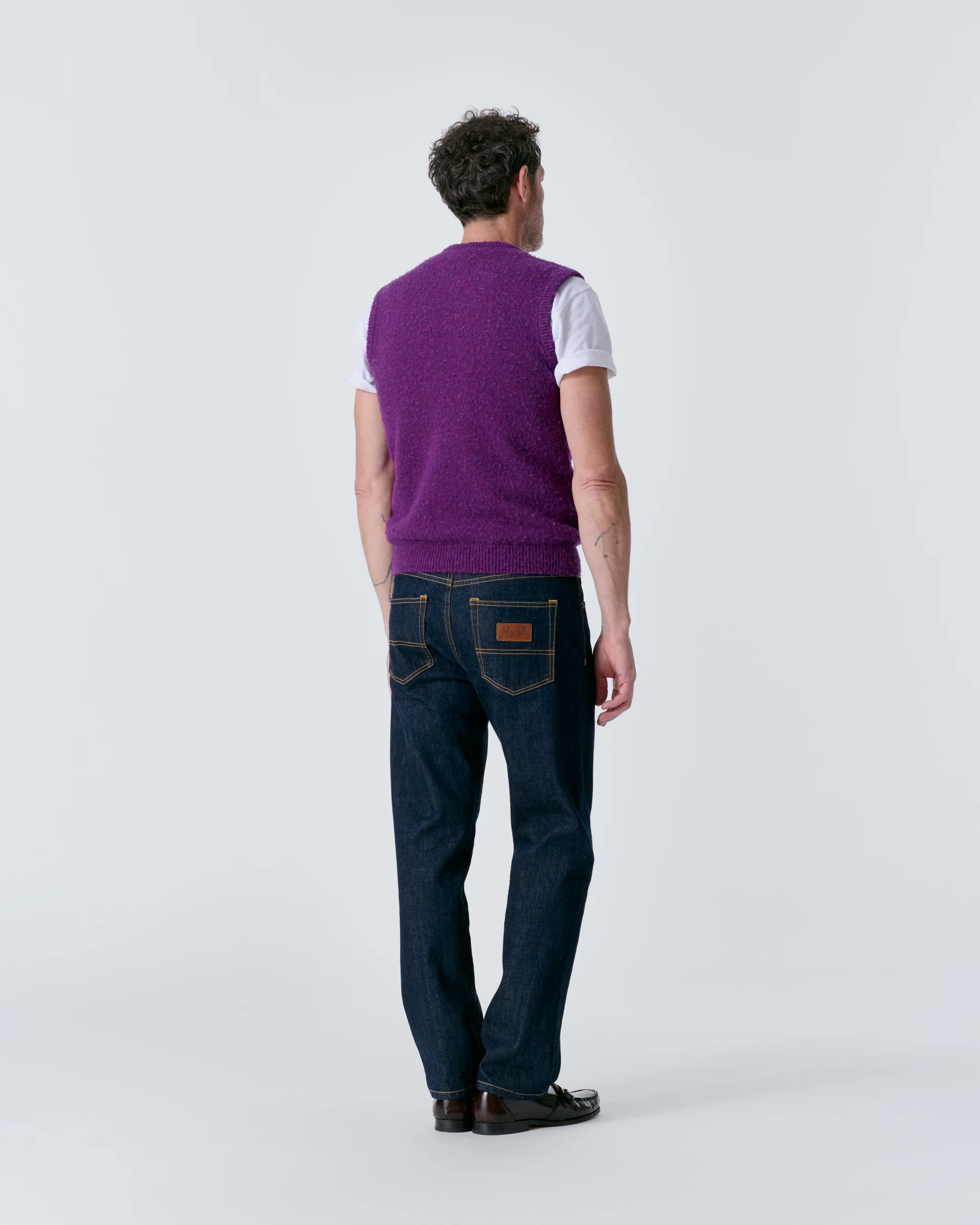 Crewneck Shetland Sweater Vest - Image 6