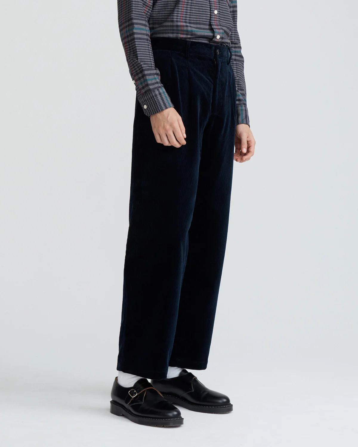 Double-Pleat Corduroy Trousers - Image 10