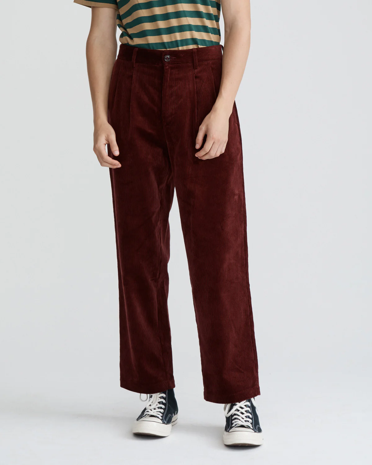 Double-Pleat Corduroy Trousers - Image 16