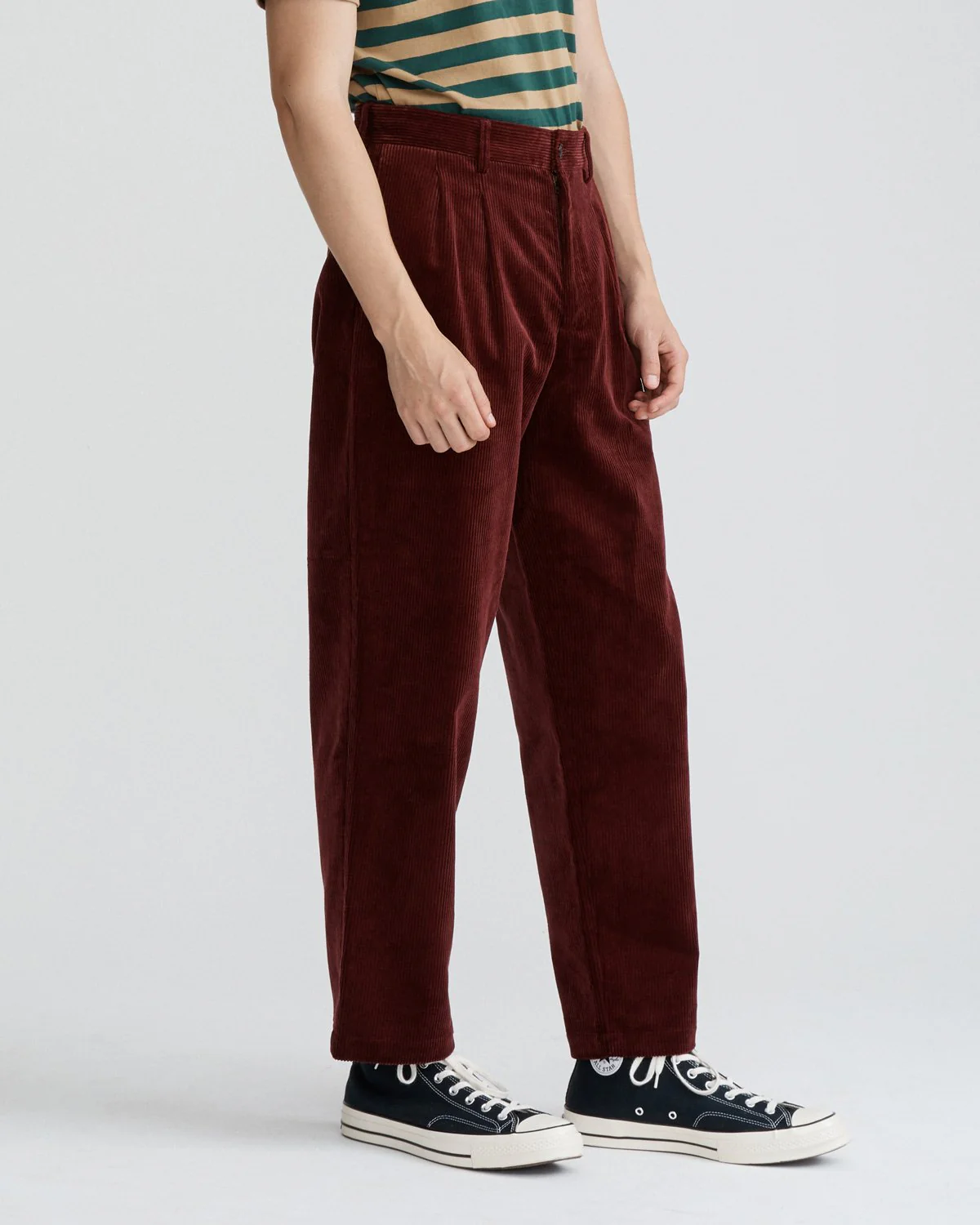 Double-Pleat Corduroy Trousers - Image 18