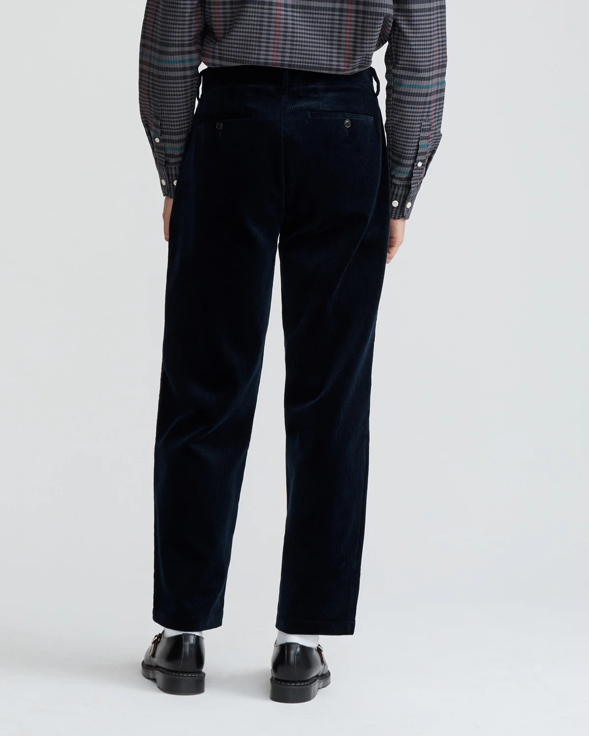 Double-Pleat Corduroy Trousers - Image 9
