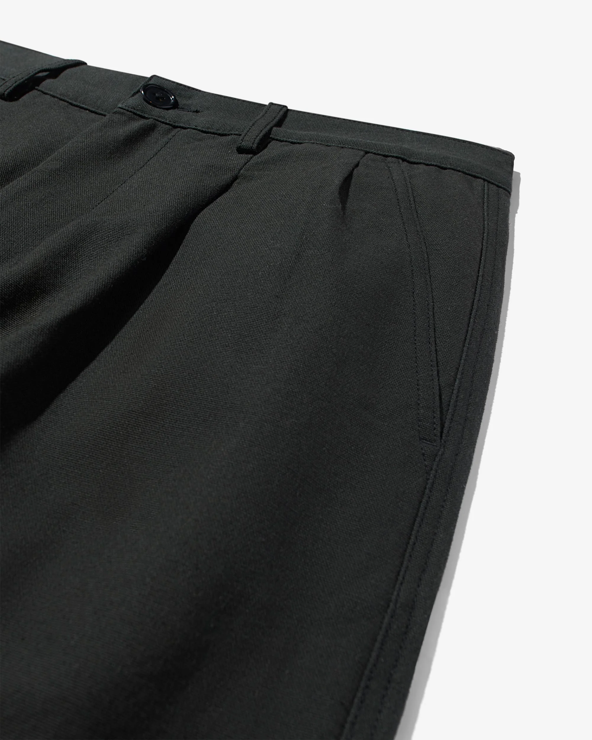 Double-Pleat Cotton Pant - Image 3