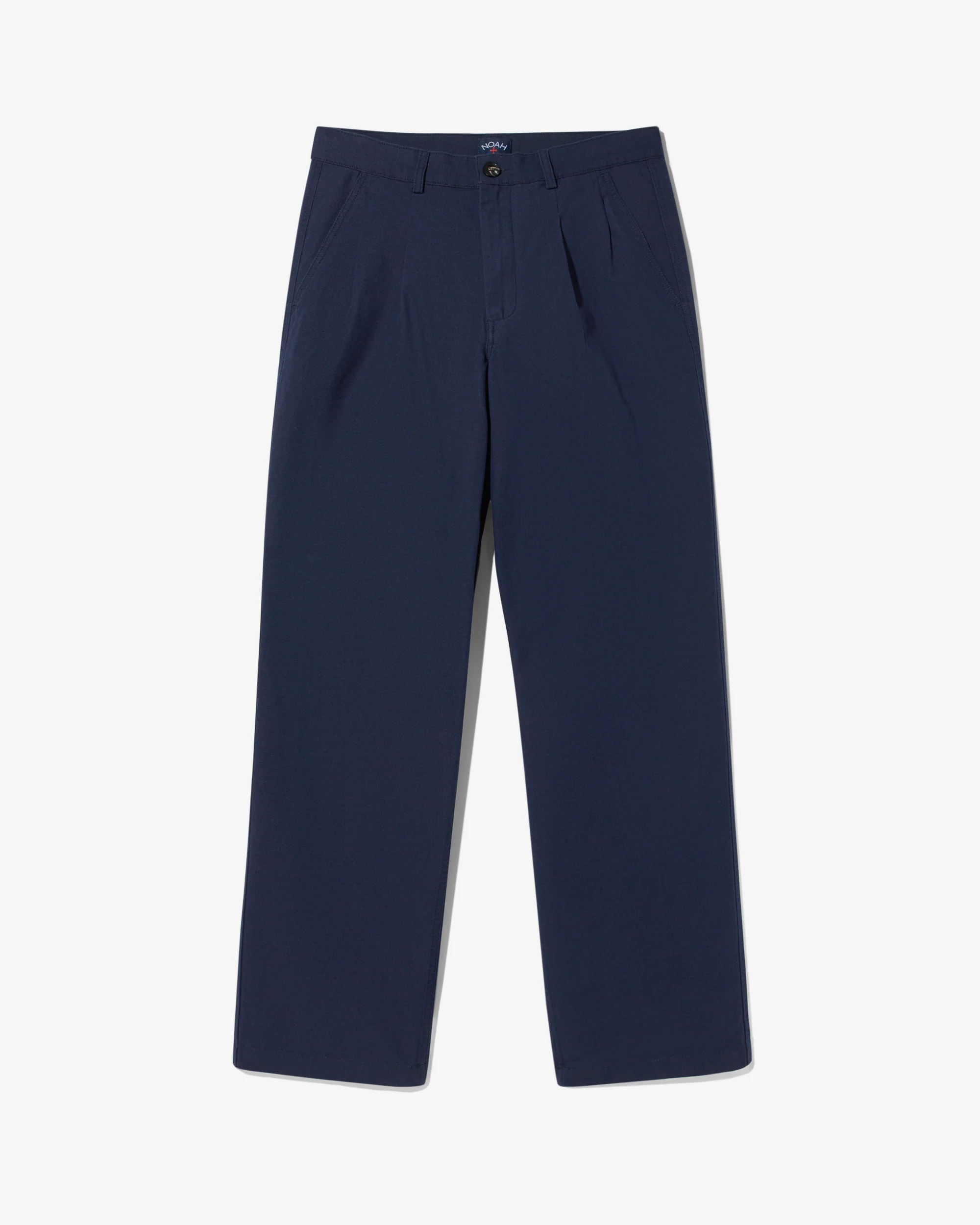 Double-Pleat Cotton Pant