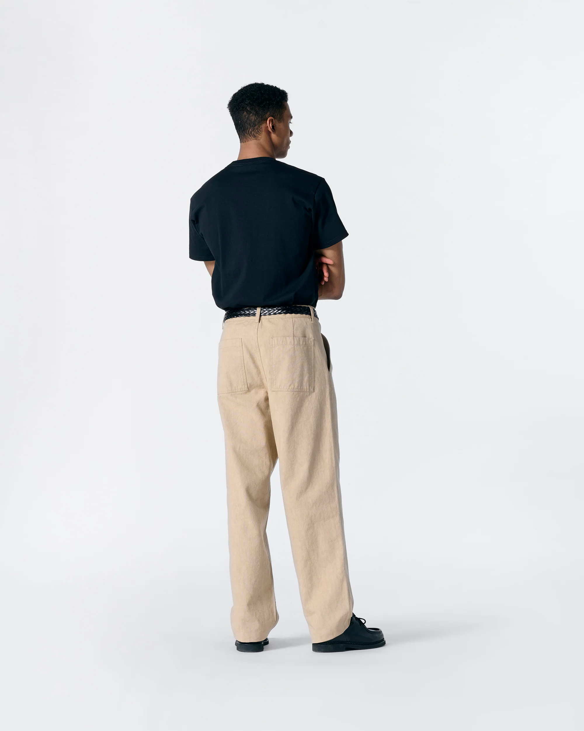 Double-Pleat Cotton Pant - Image 6