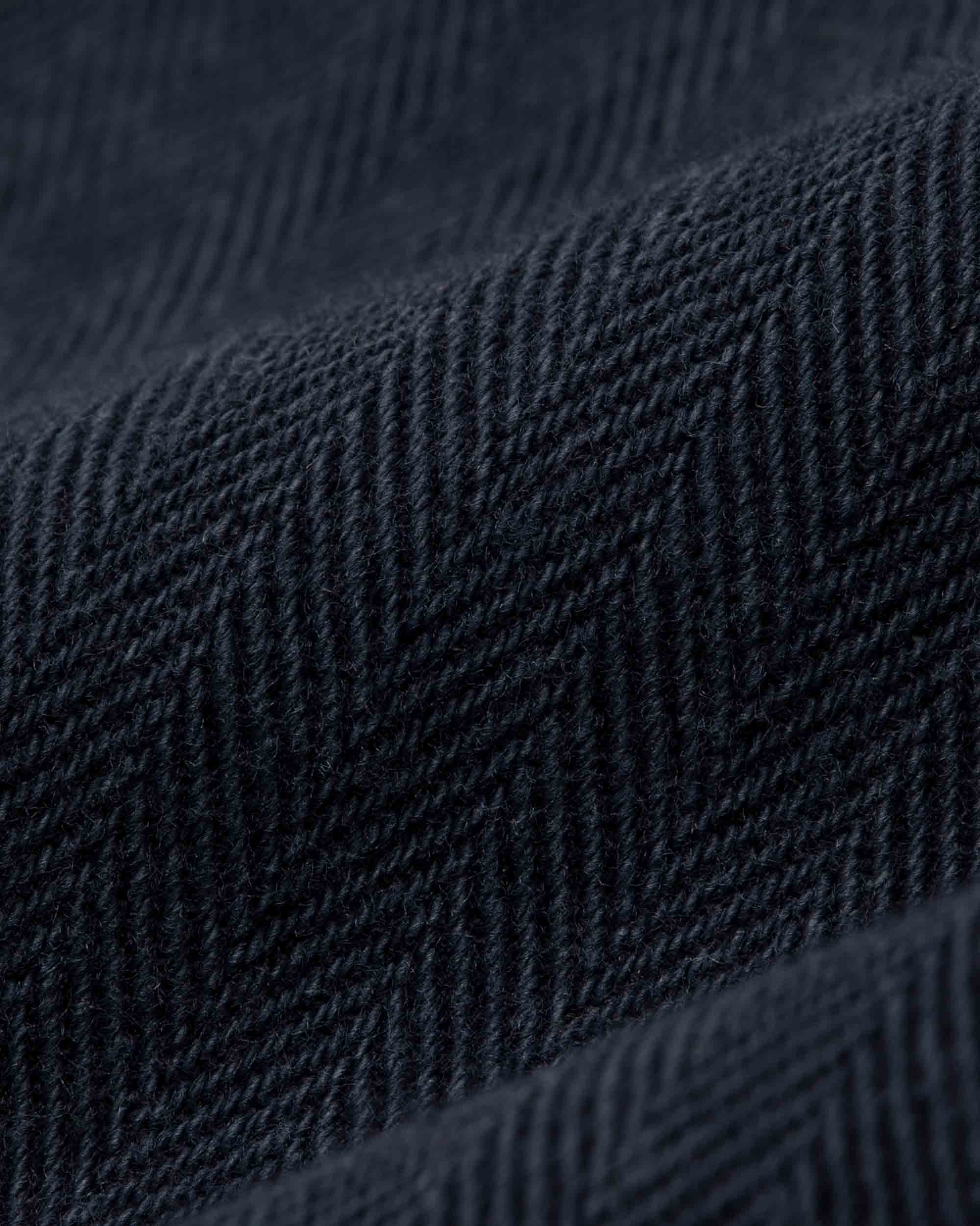 Classic Double-Pleat Herringbone Pant - Image 10