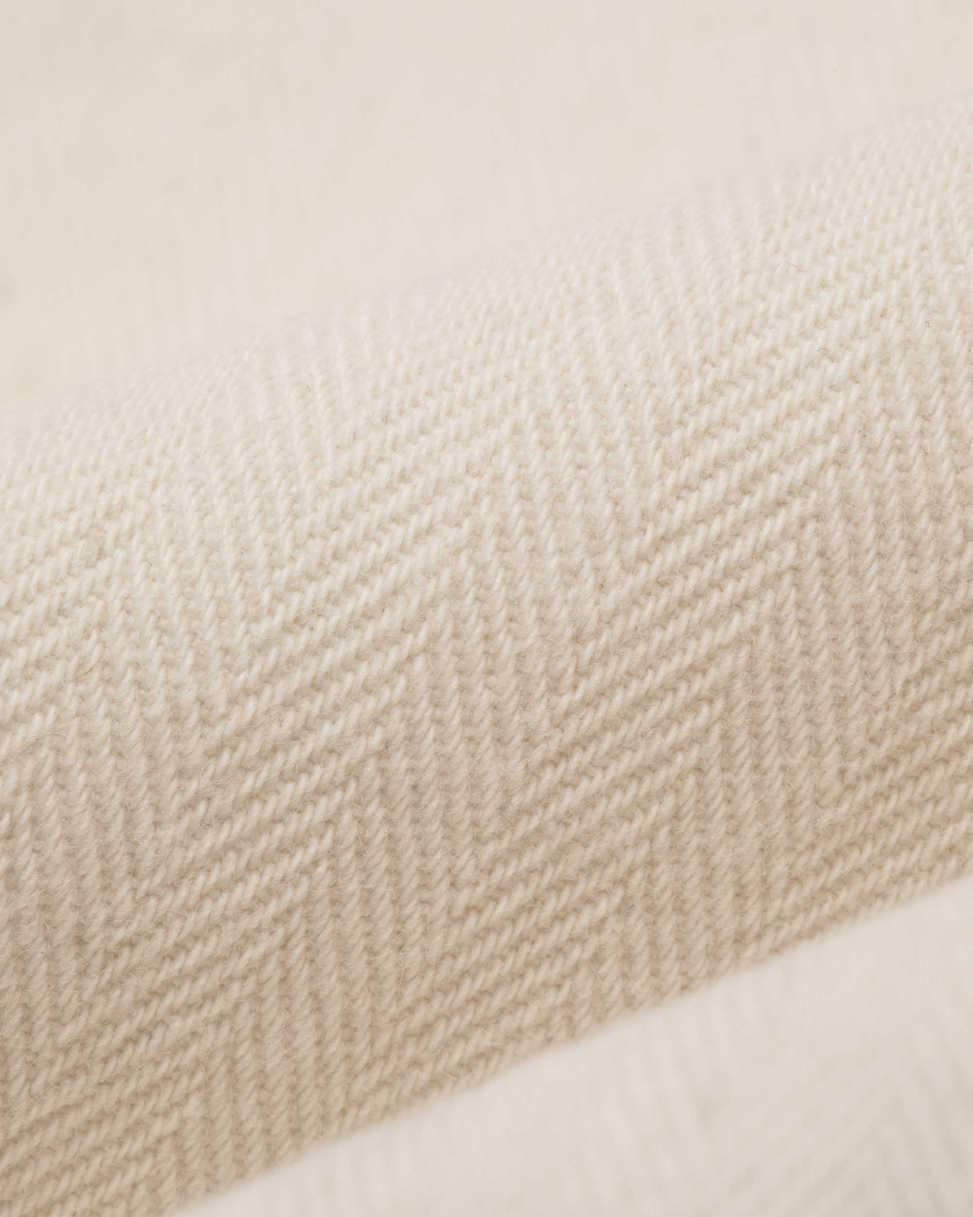Classic Double-Pleat Herringbone Pant - Image 11
