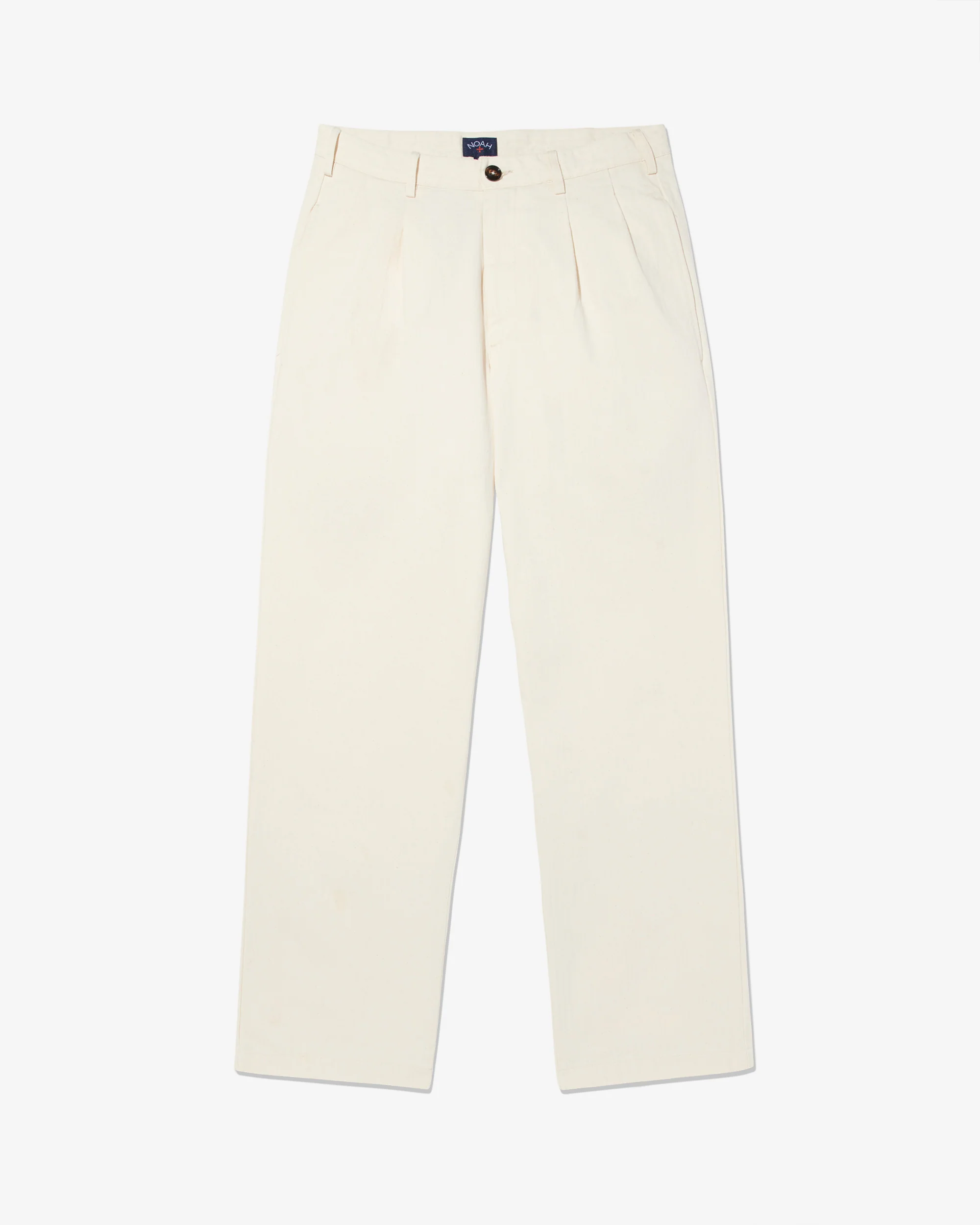 Classic Double-Pleat Herringbone Pant - Image 5