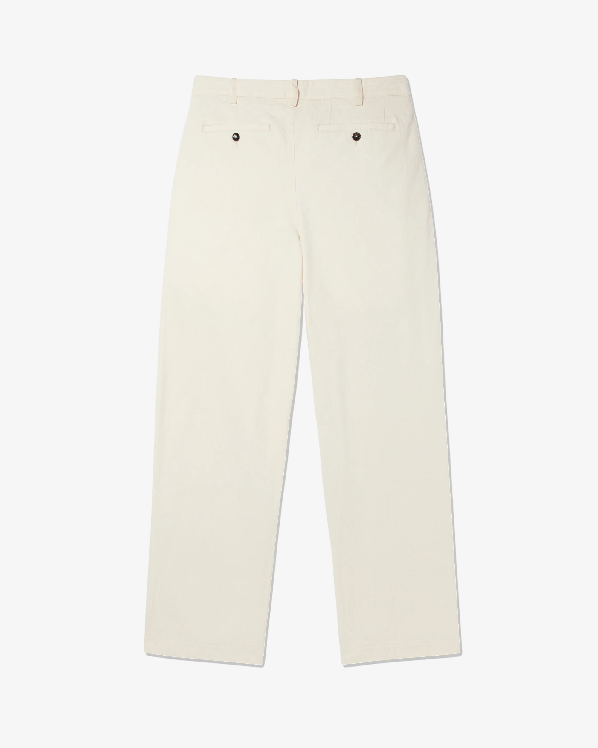 Classic Double-Pleat Herringbone Pant - Image 6