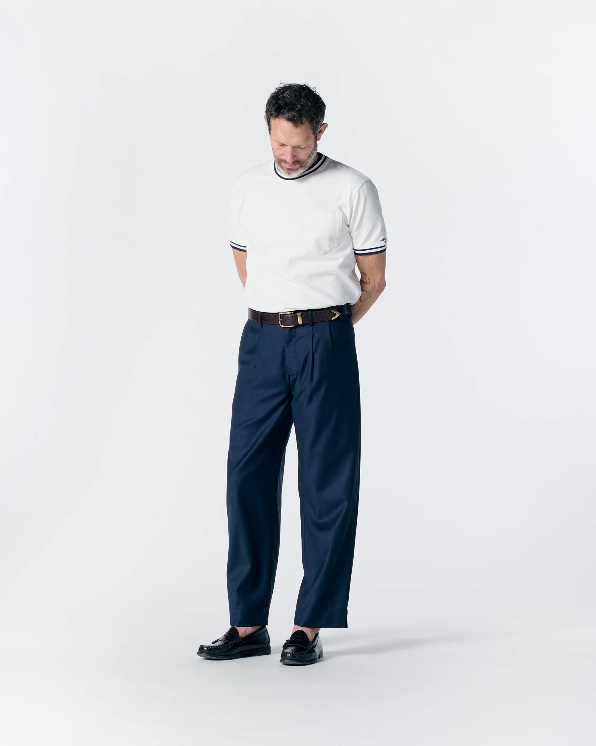 Double-Pleat Split Hem Pant - Image 12