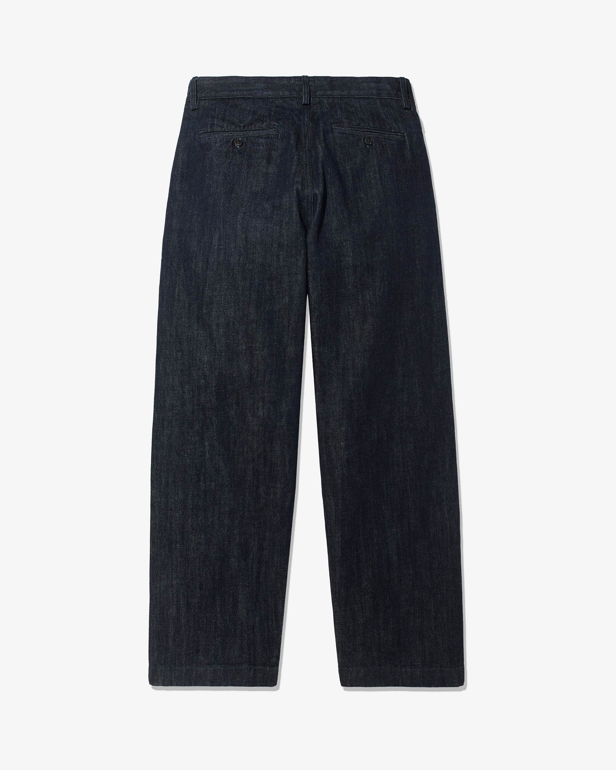 Double-Pleated Denim Pant - Image 2