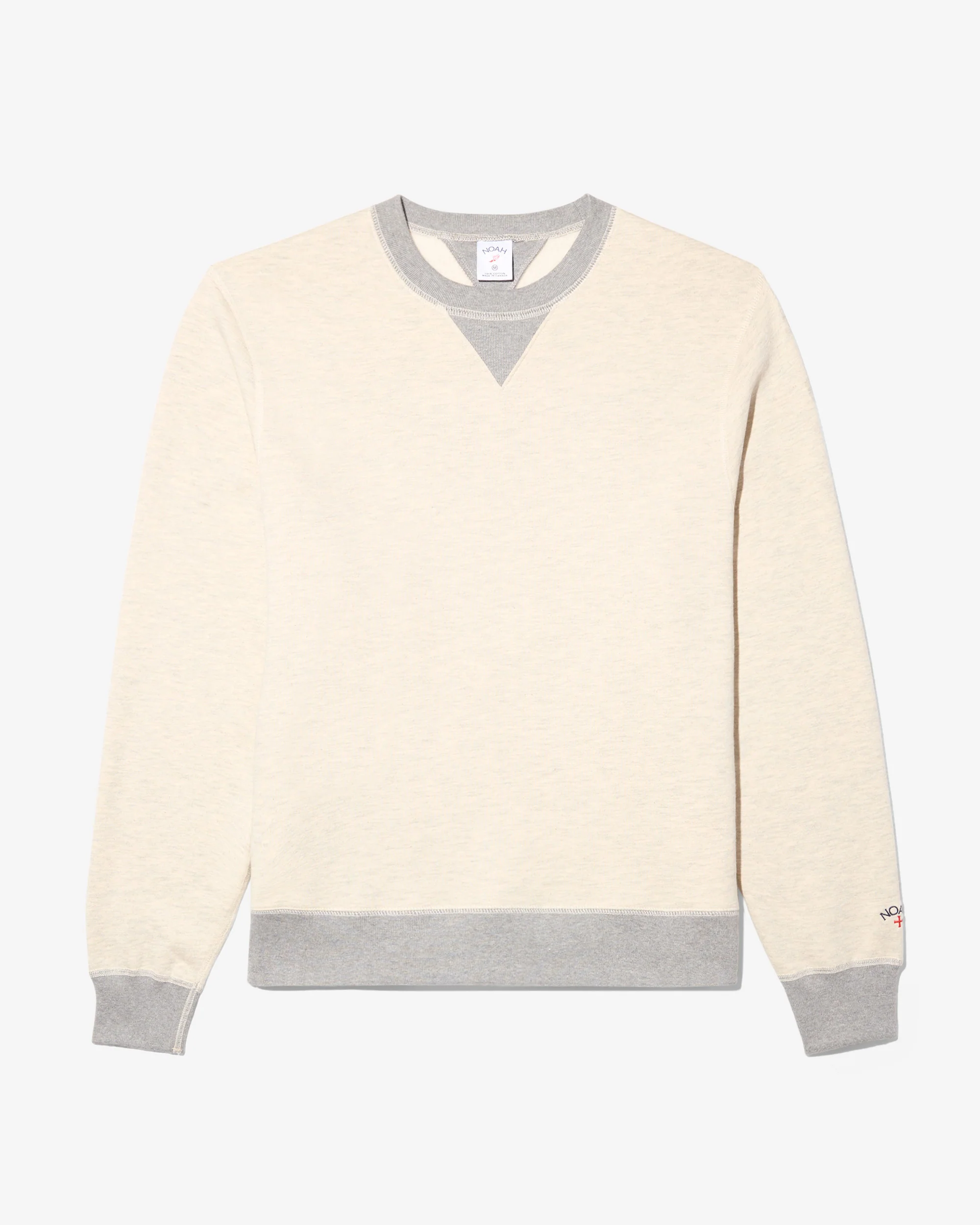 Double V-Notch Crewneck