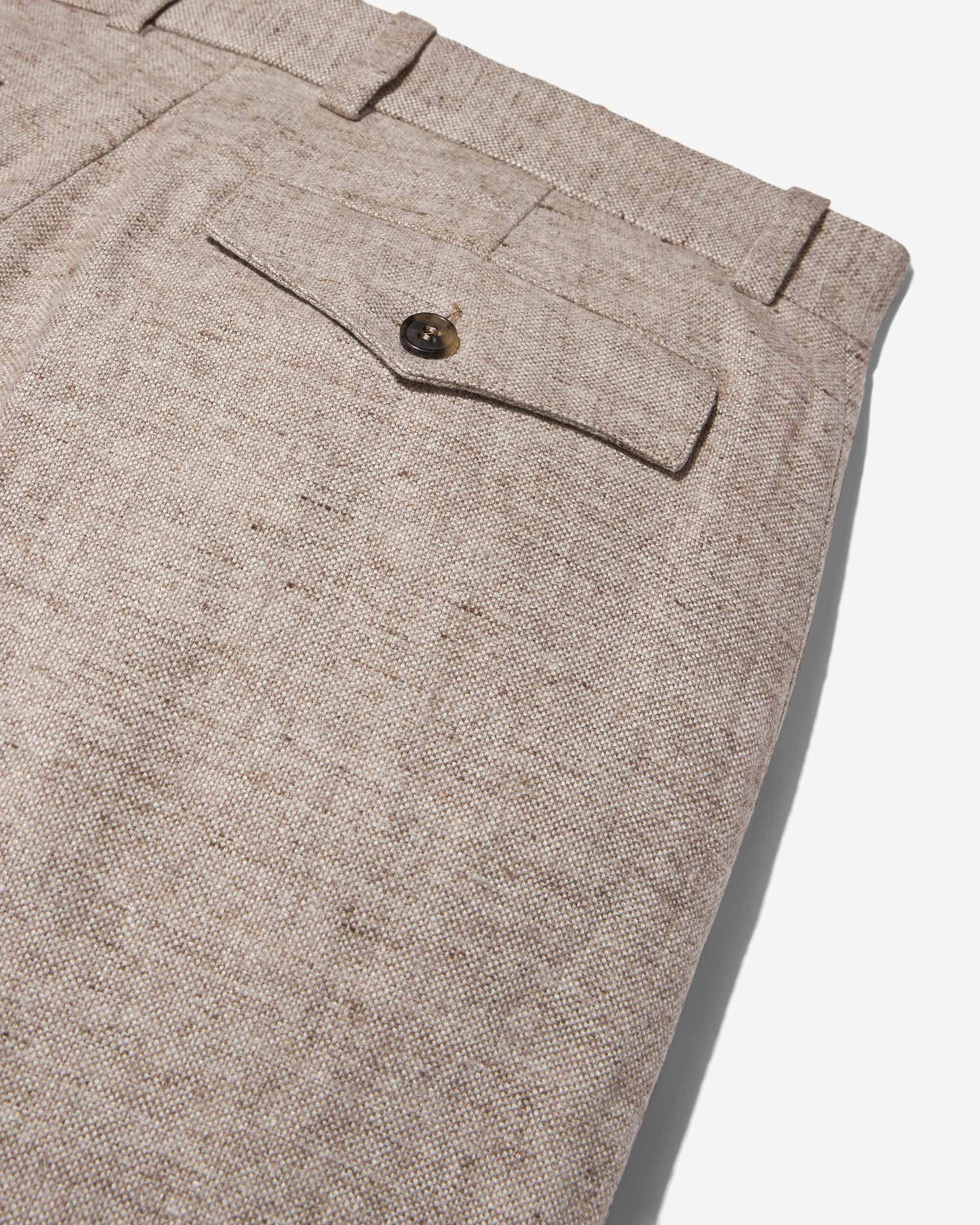 Flanneled Linen Trouser - Image 4