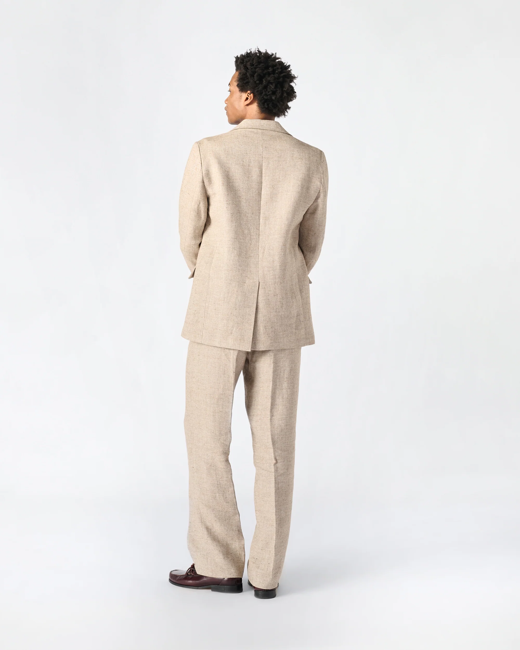 Flanneled Linen Trouser - Image 6