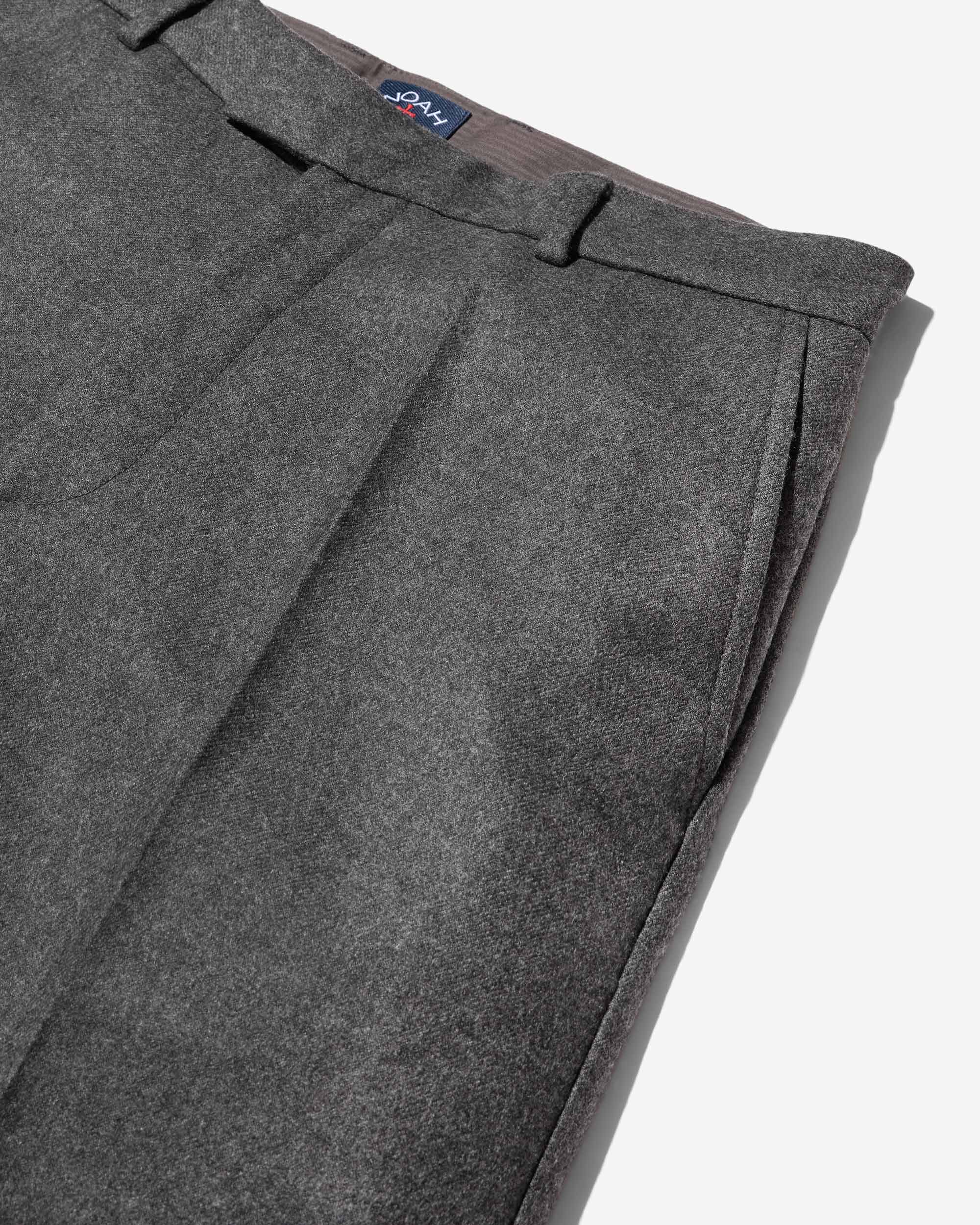 Flat Front Wool Trouser - Image 3