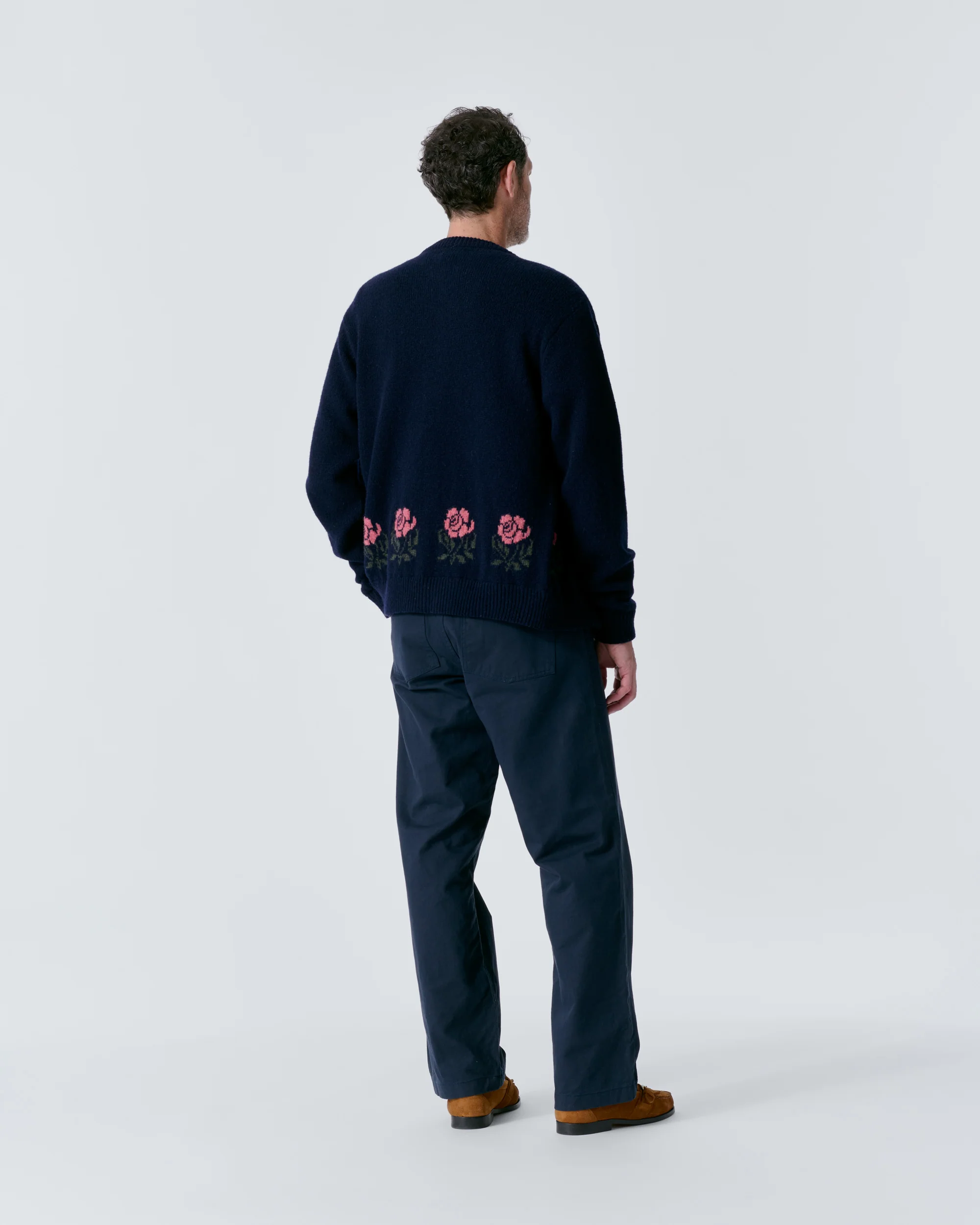 Floral Shetland Cardigan - Image 5