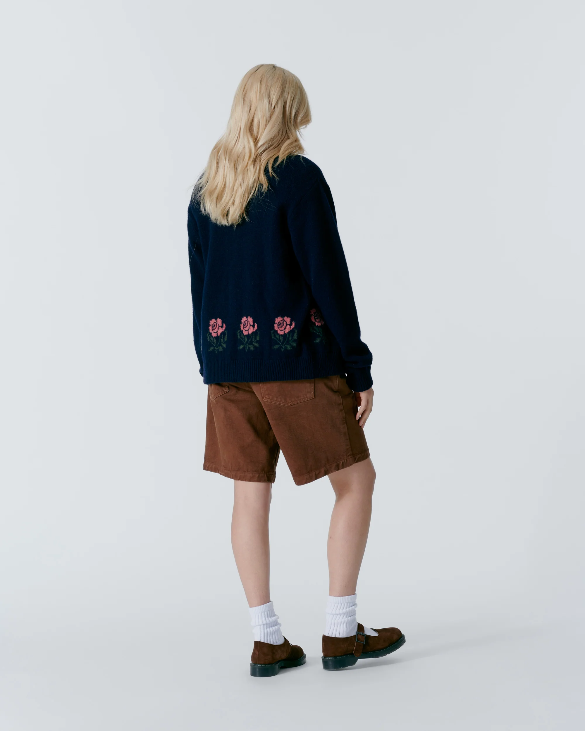 Floral Shetland Cardigan - Image 7