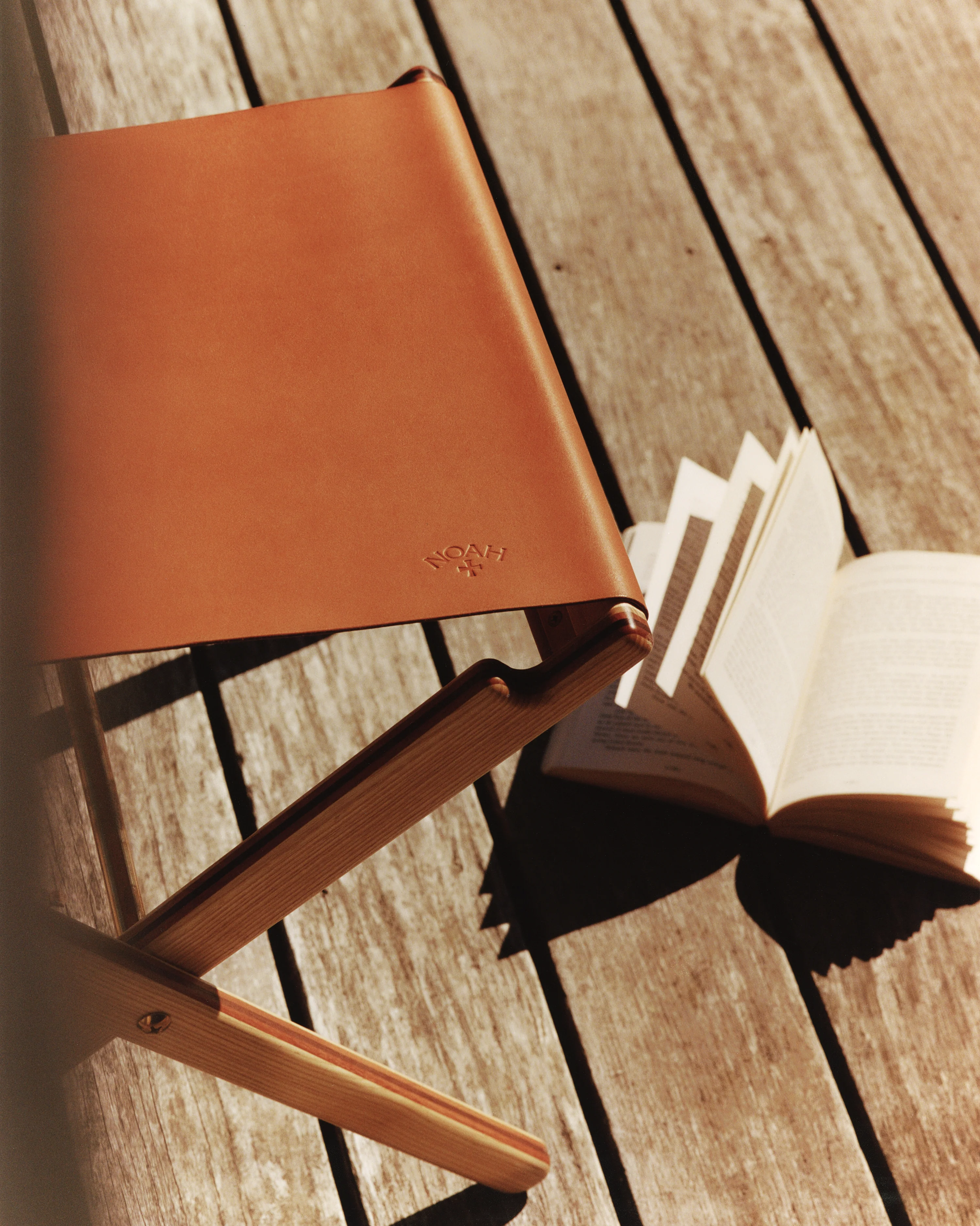 Leather Folding Stool - Image 6