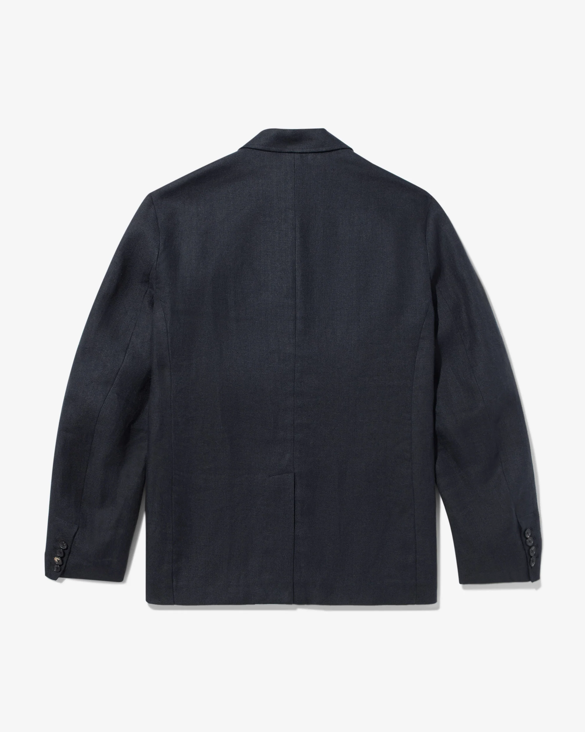 Herringbone Linen Sack Jacket - Image 3