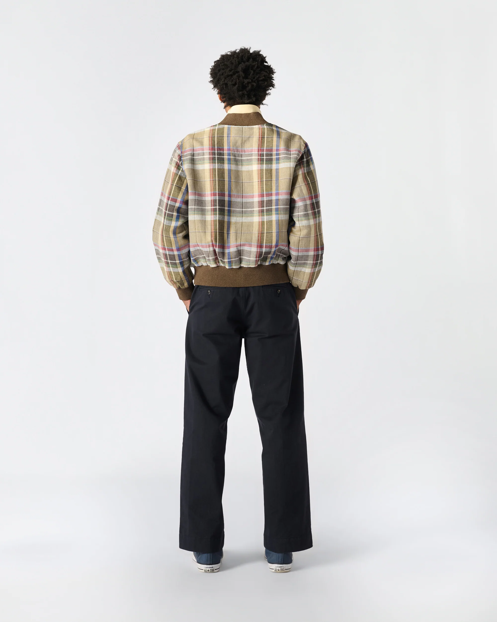 Linen Varsity Jacket - Image 6