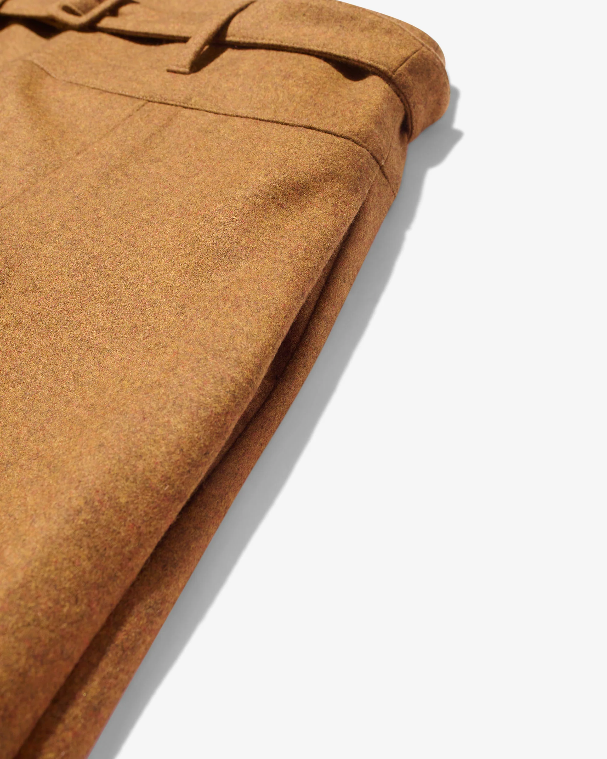 Pleated Wool Skirt - Image 4
