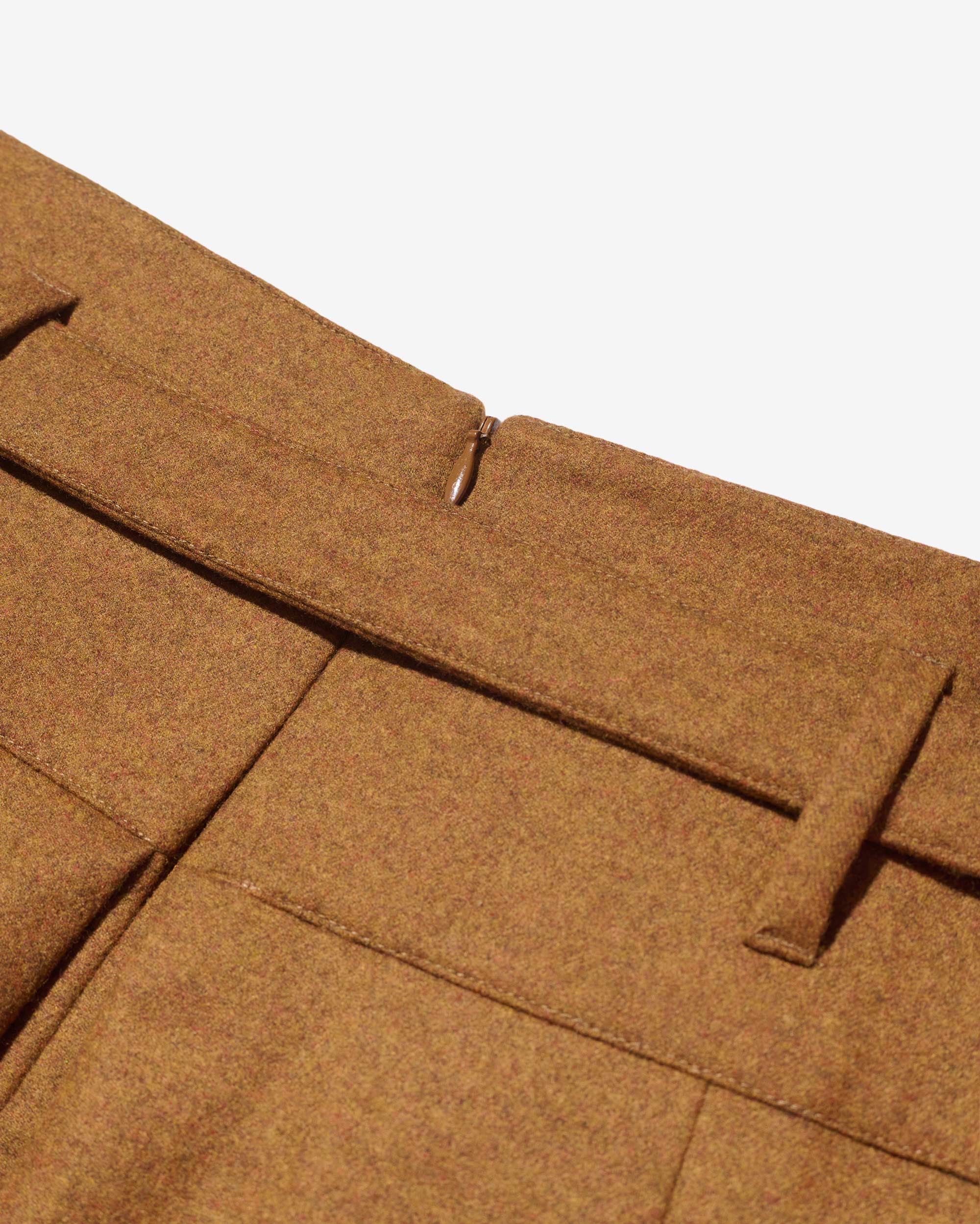 Pleated Wool Skirt - Image 6