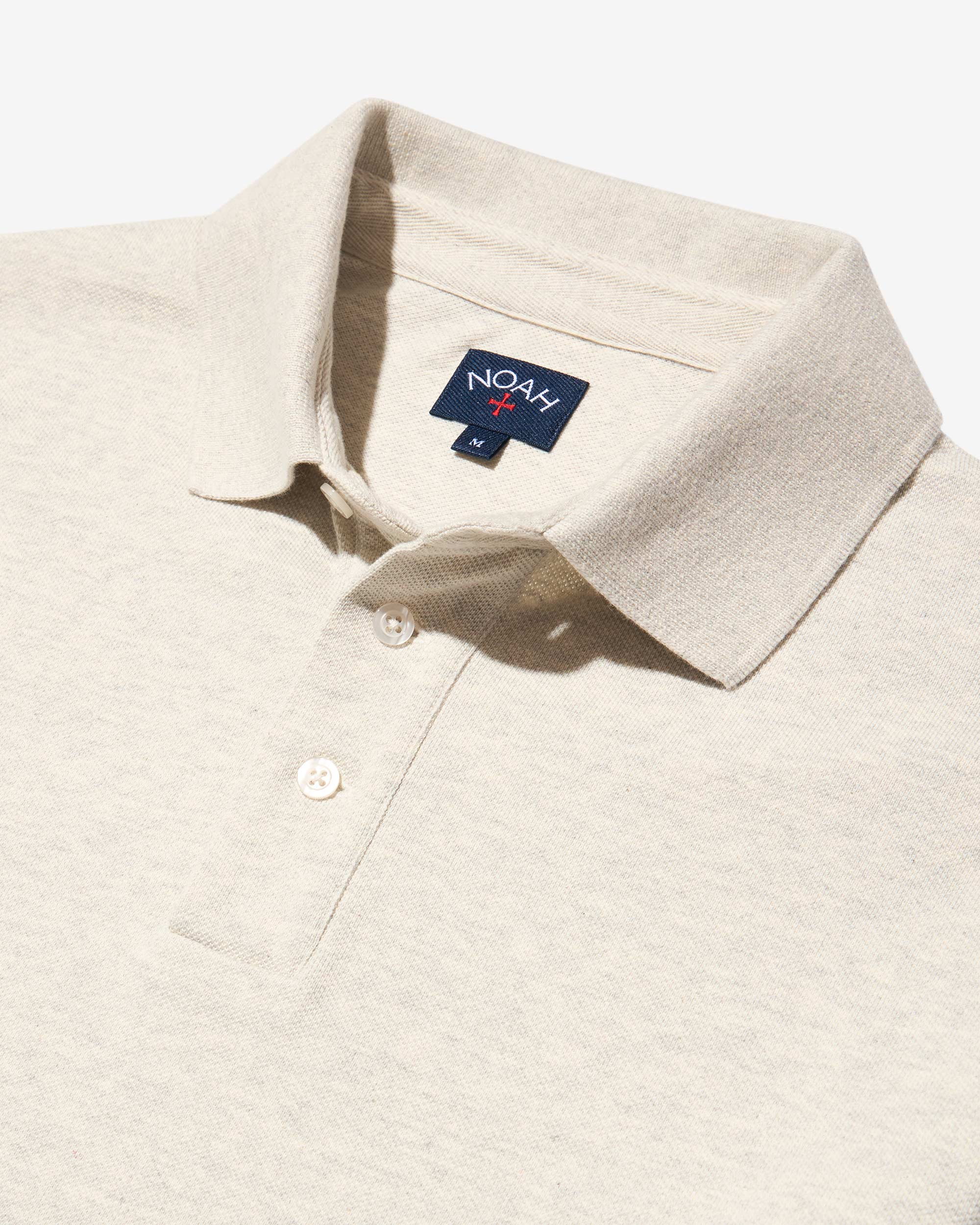 Long Sleeve Pique Polo - Image 2
