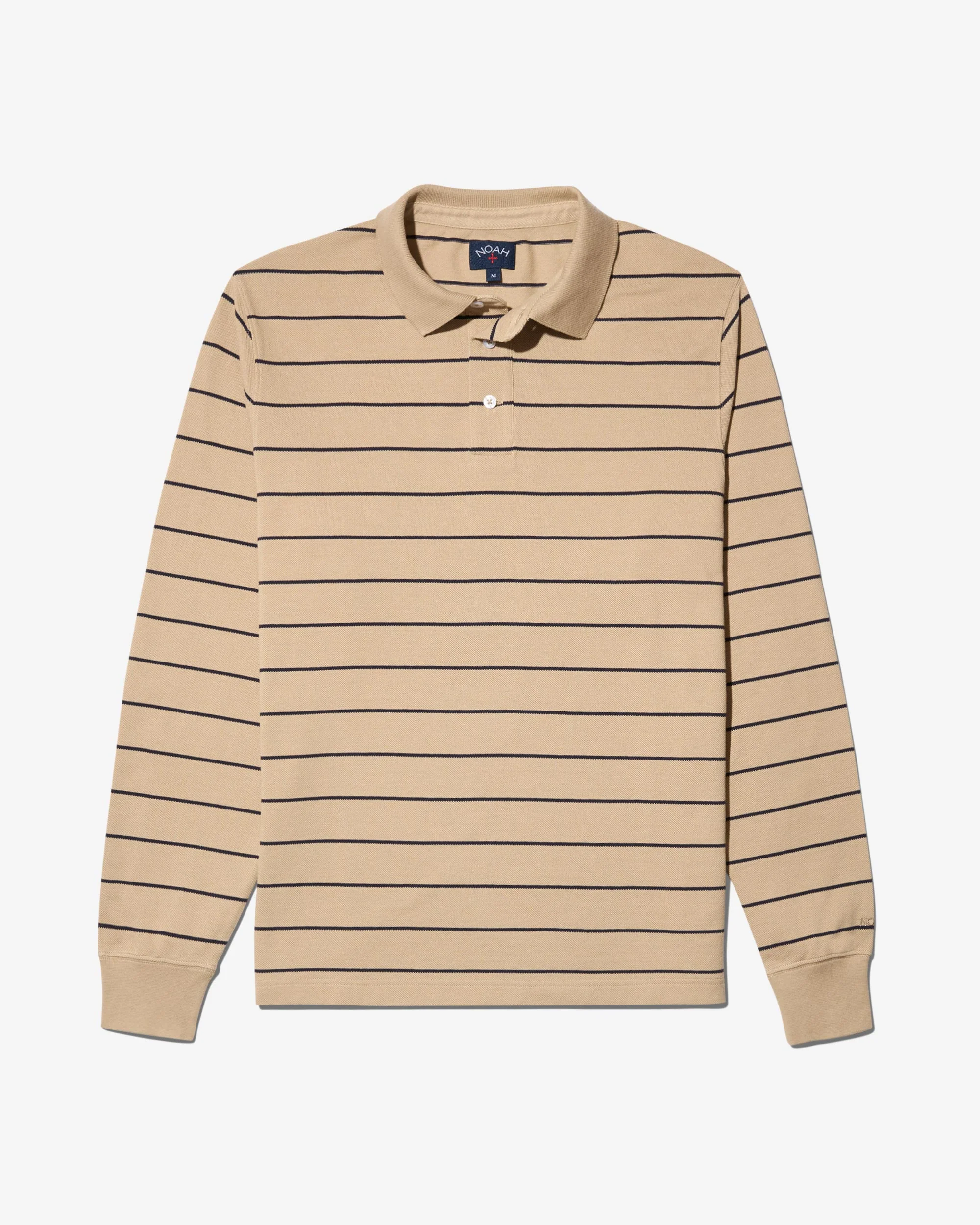 Long Sleeve Pique Polo - Image 3