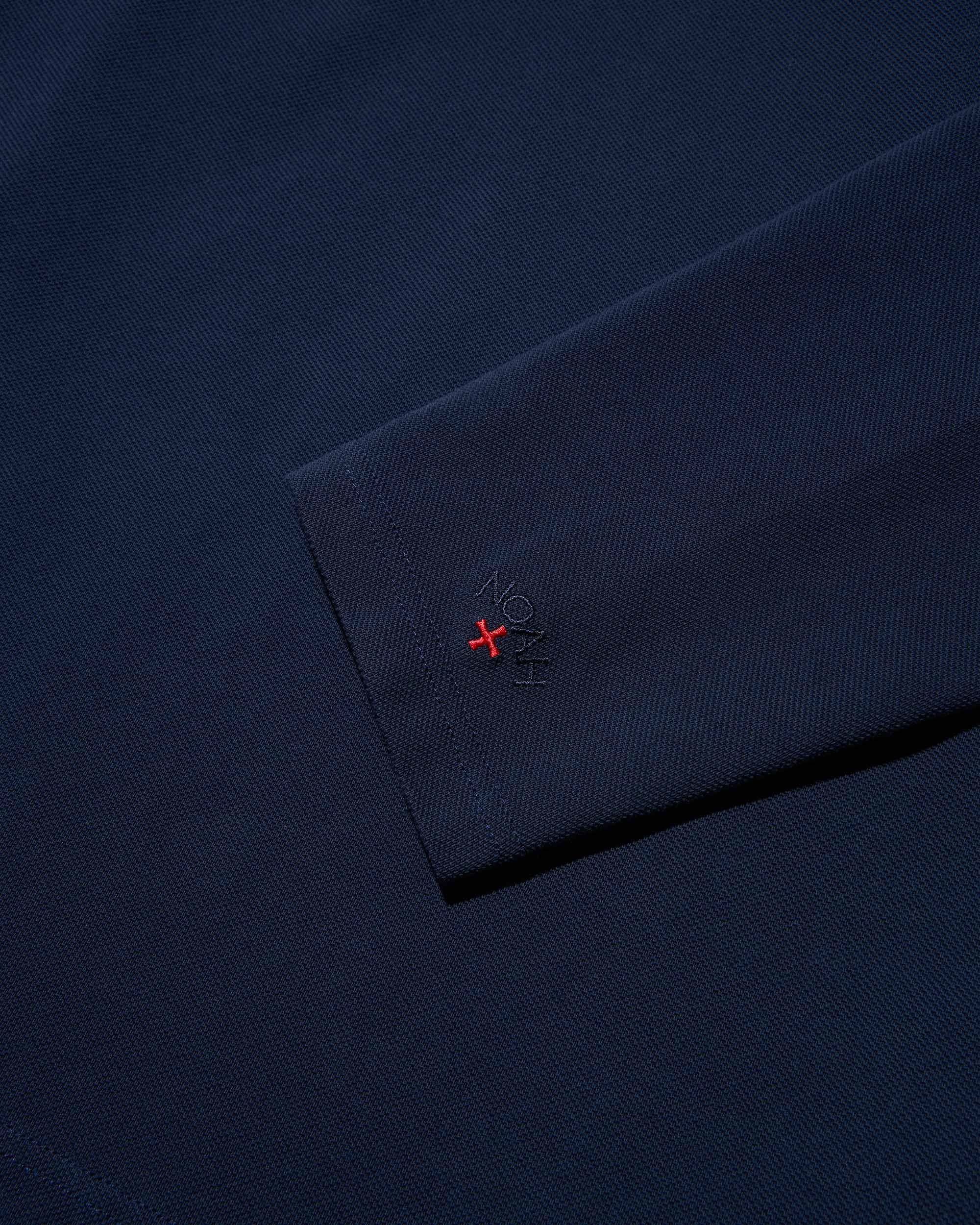 Long Sleeve Pique Top - Image 3