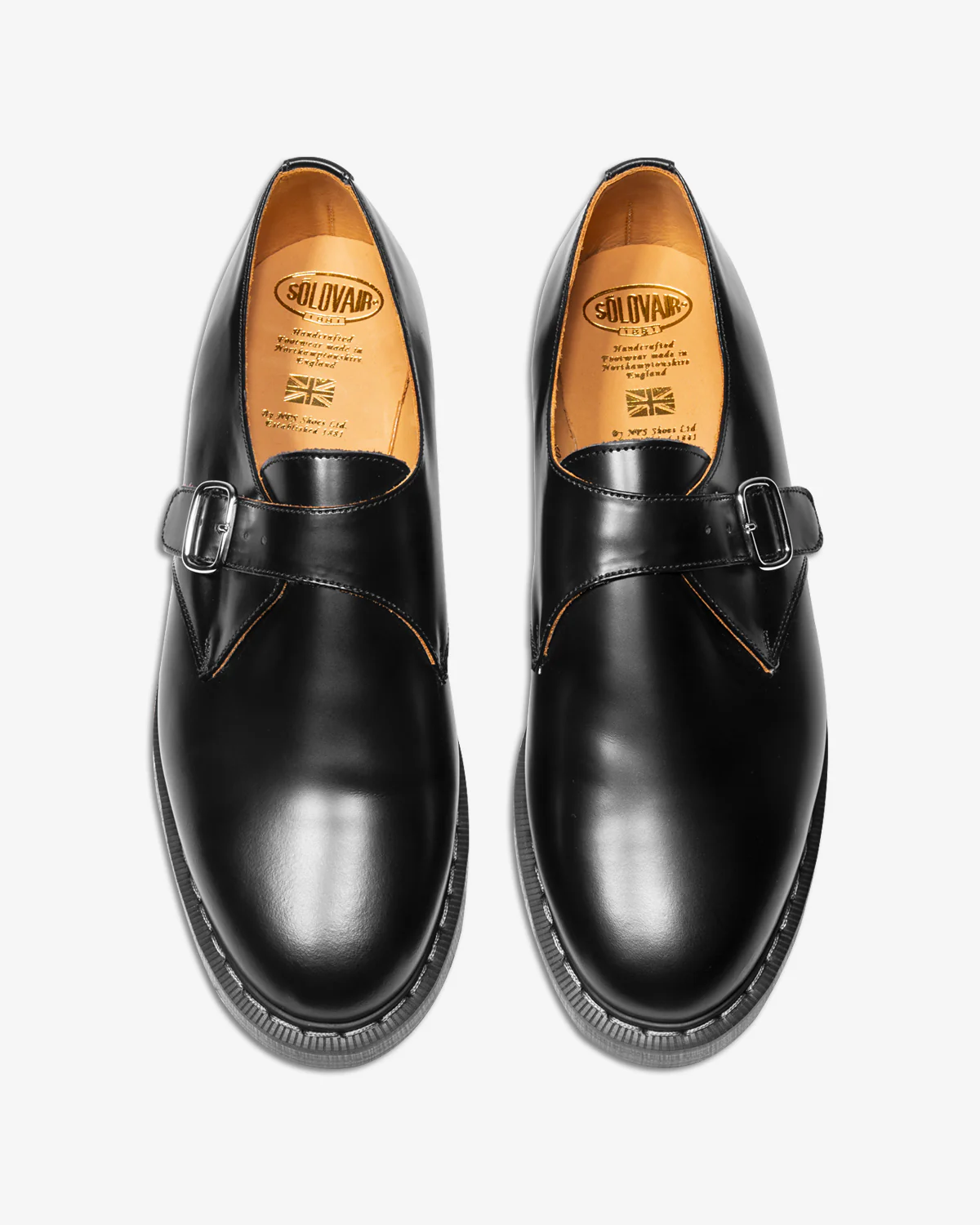 Solovair Single Buckle Monk Shoe - Image 4