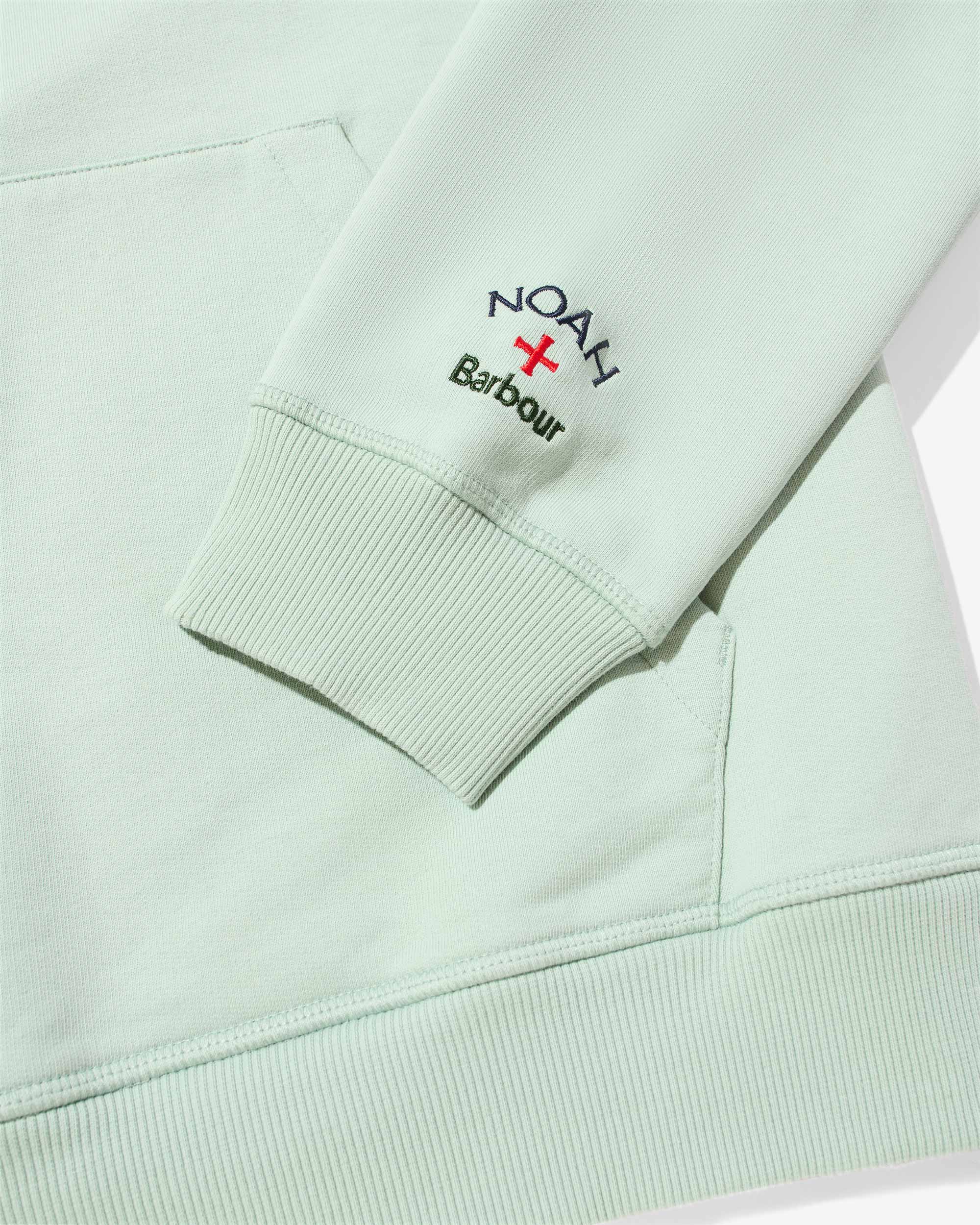 Noah x Barbour Raglan Hoodie - Image 3