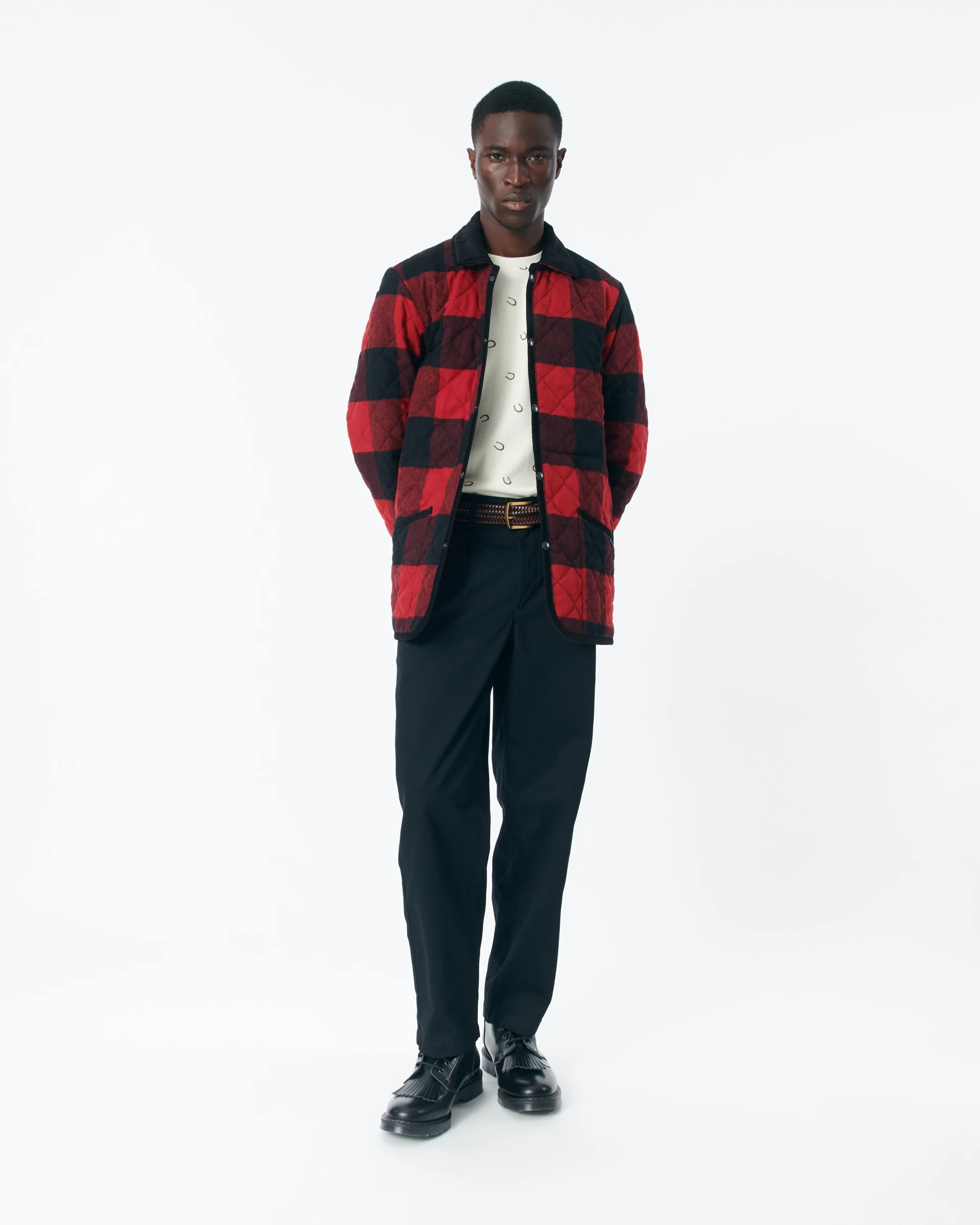 Noah x Lavenham Buffalo Check Denham Jacket - Image 13