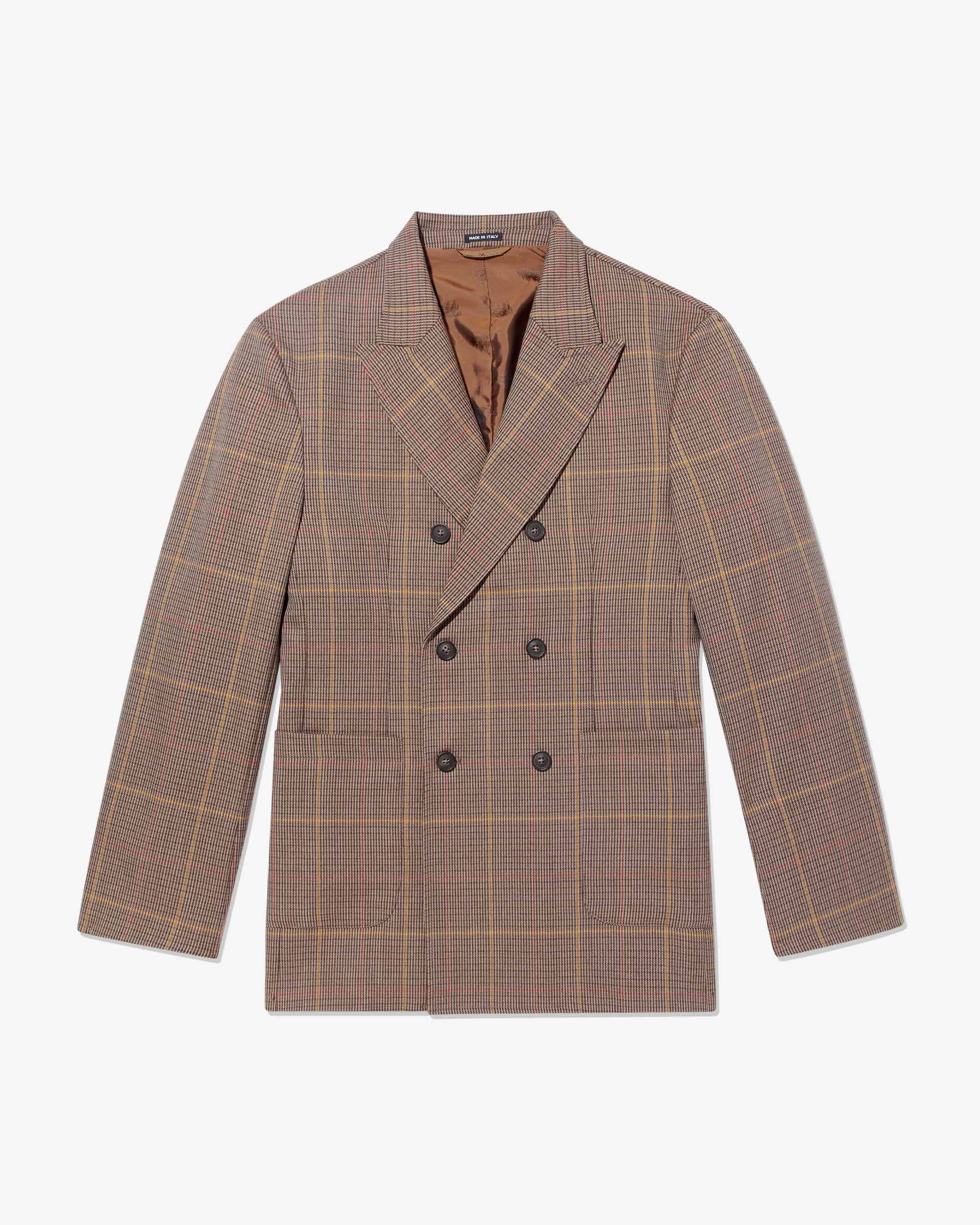 Oversized Double-Breasted Jacket