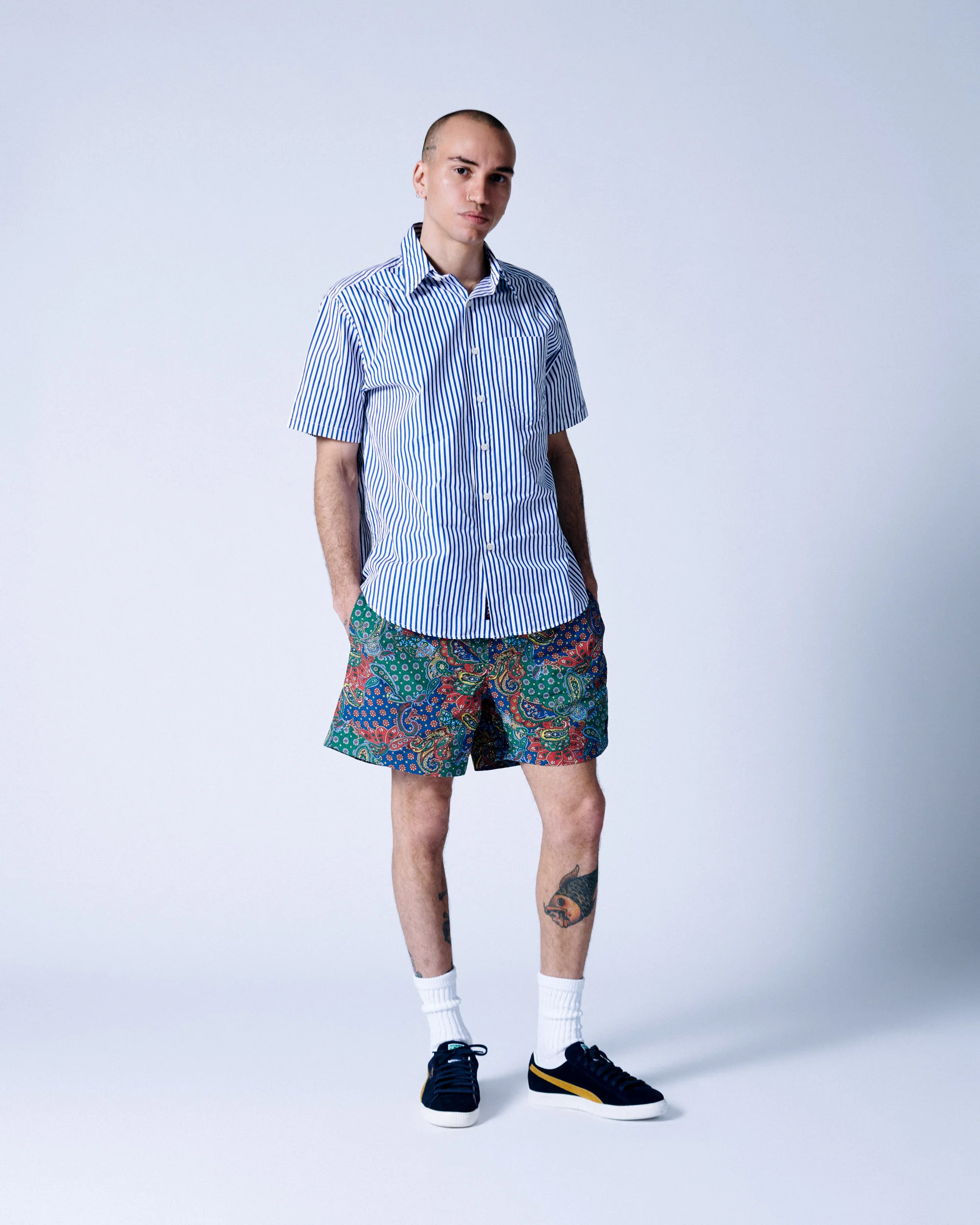 Paisley Swim Trunks - Image 9