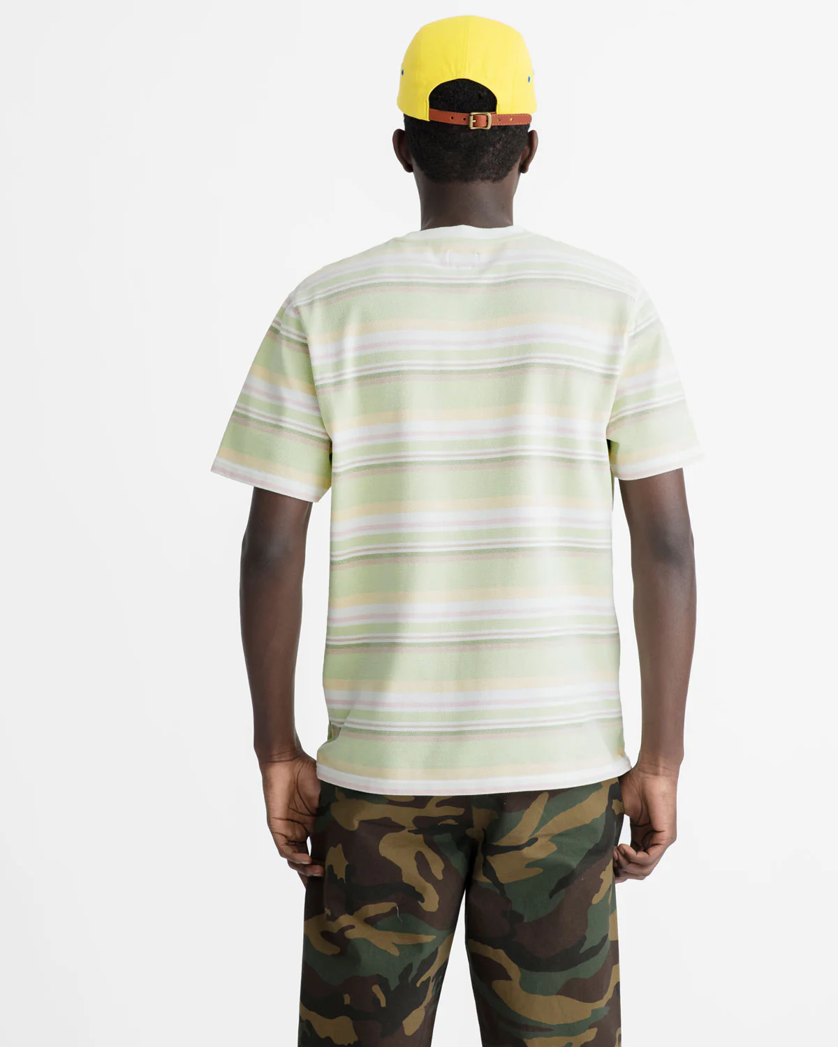 Pastel Pique Stripe Top - Image 6