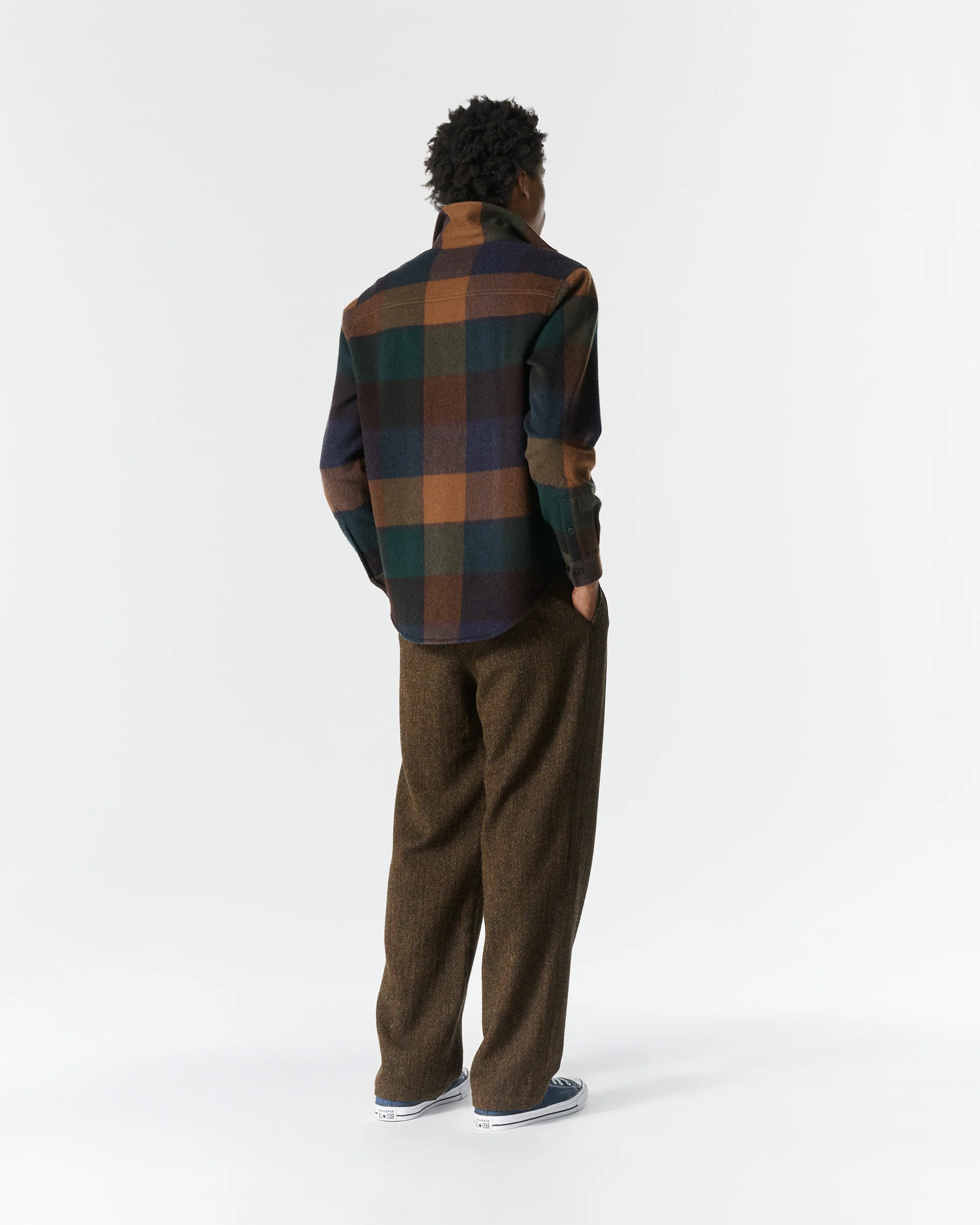 Plaid Cashmere CPO - Image 6