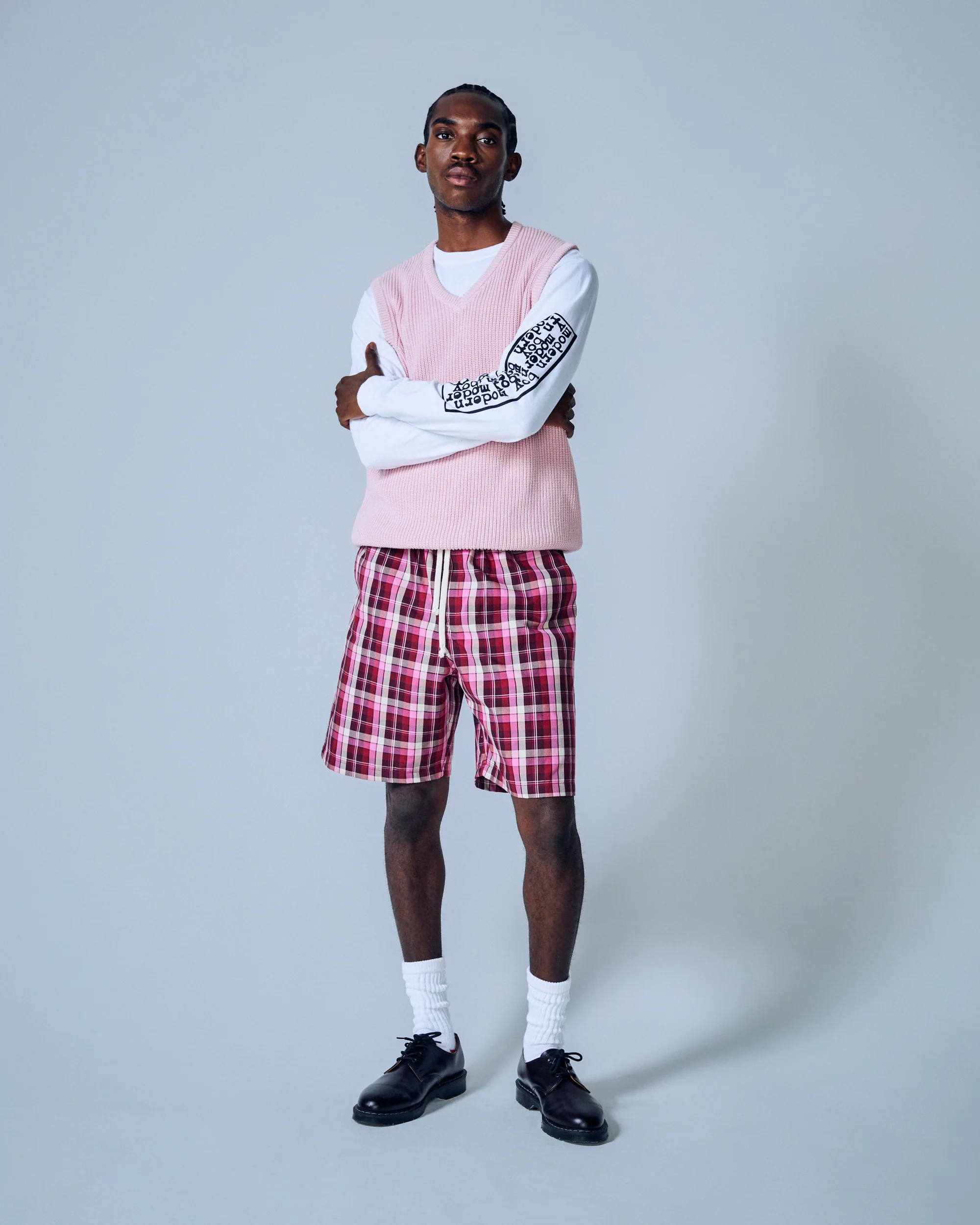 Plaid Drawstring Short - Image 9